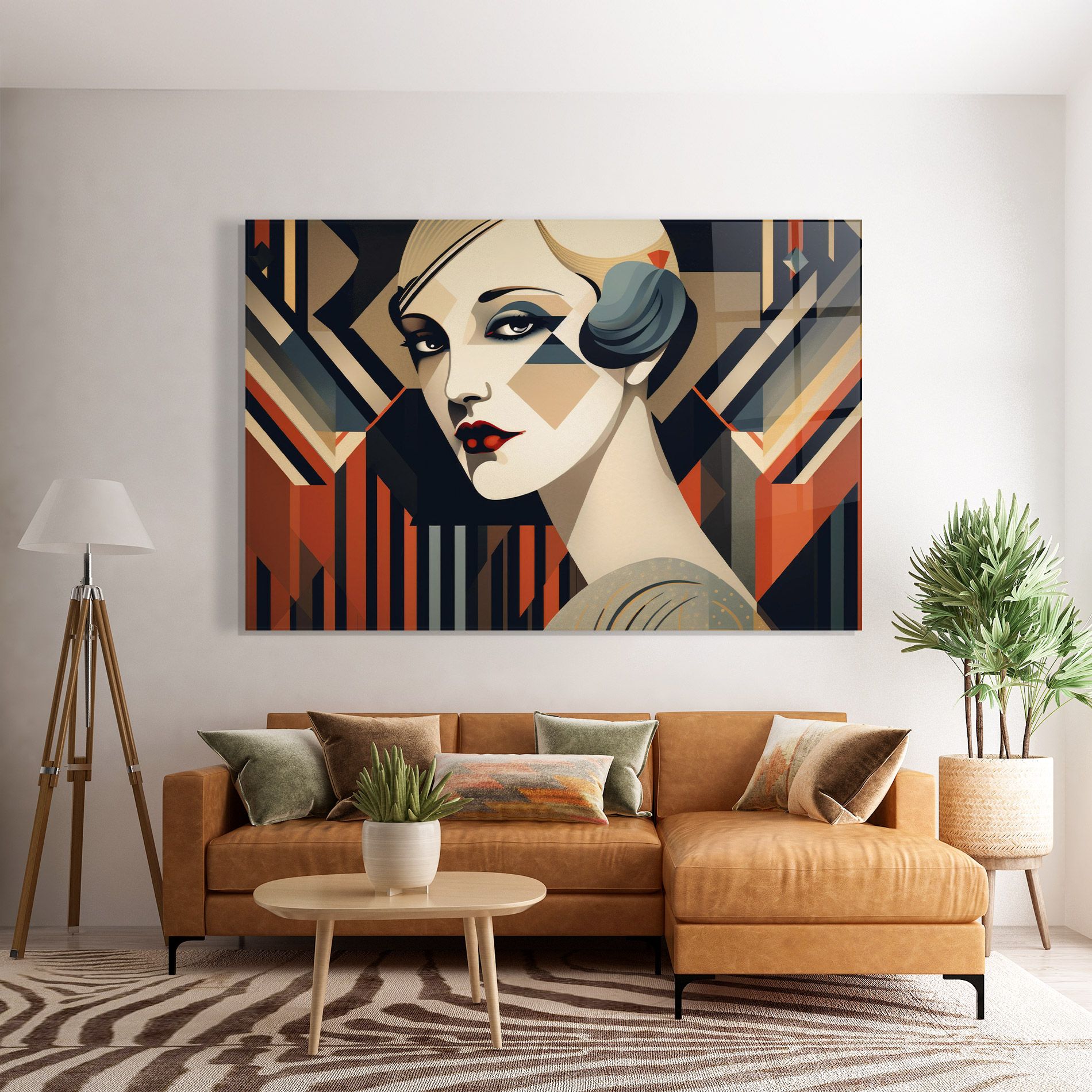 Elegant Portrait Woman mockup 7