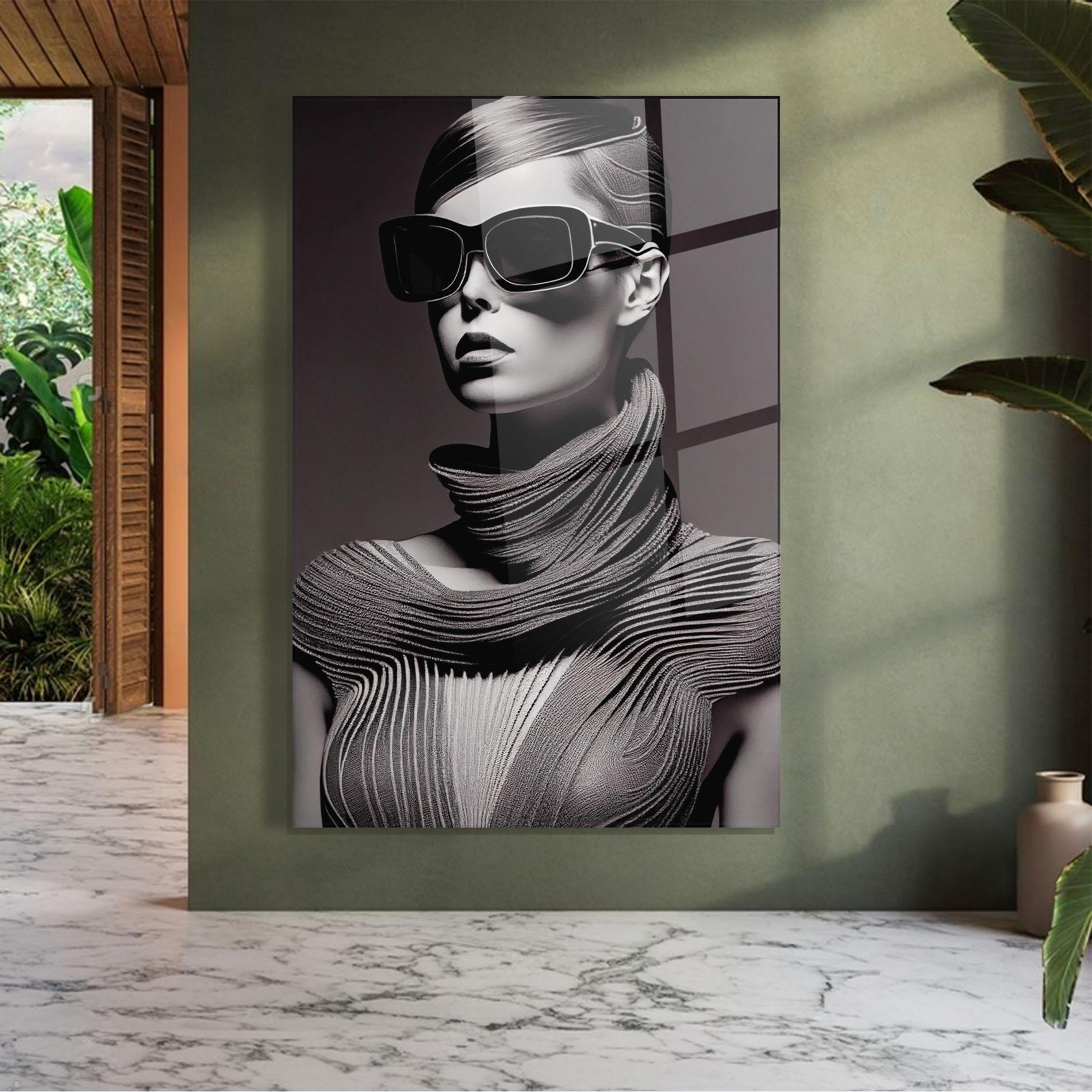 Üvegkép Fantasy Girl mockup 7