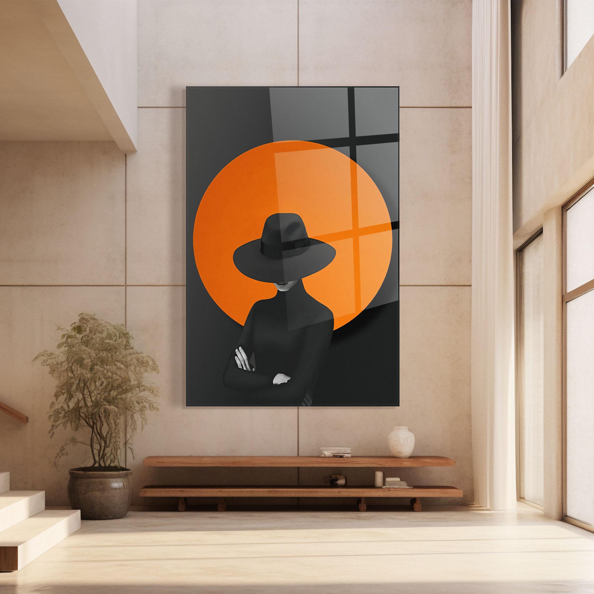 Üvegkép Black Fashion mockup 8