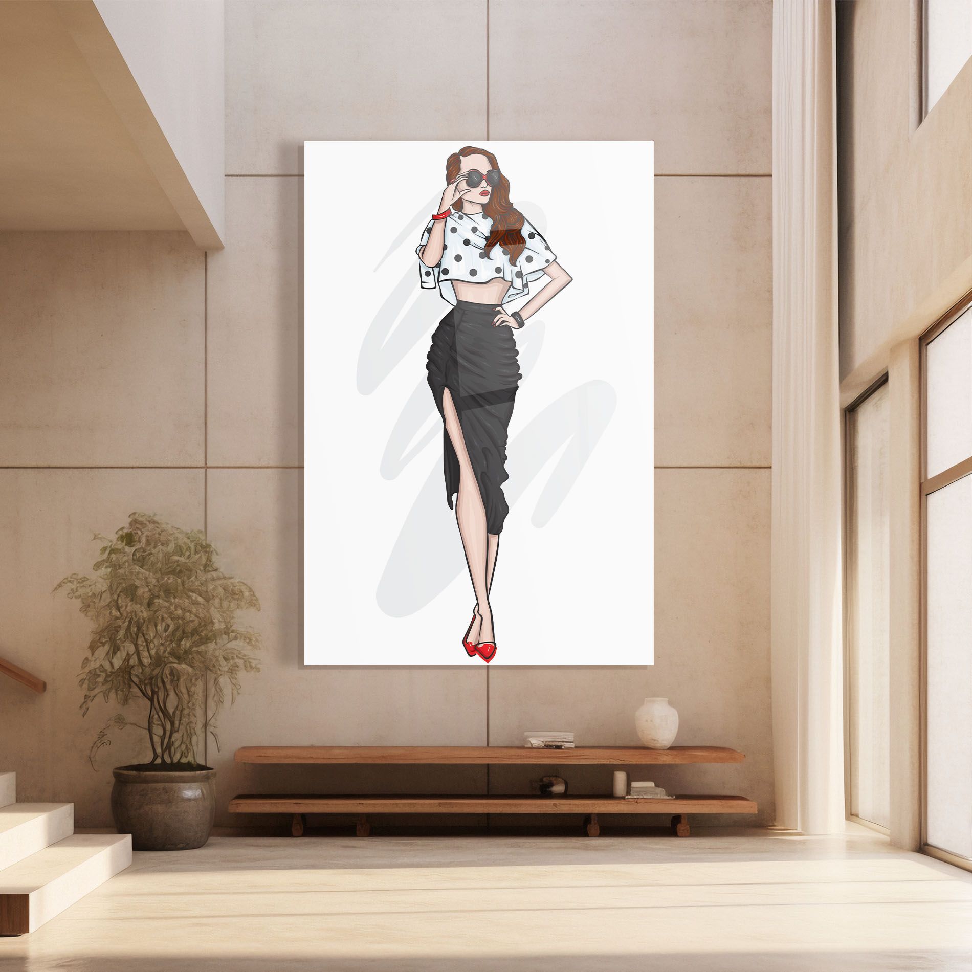 Black Skirt Diva mockup 8