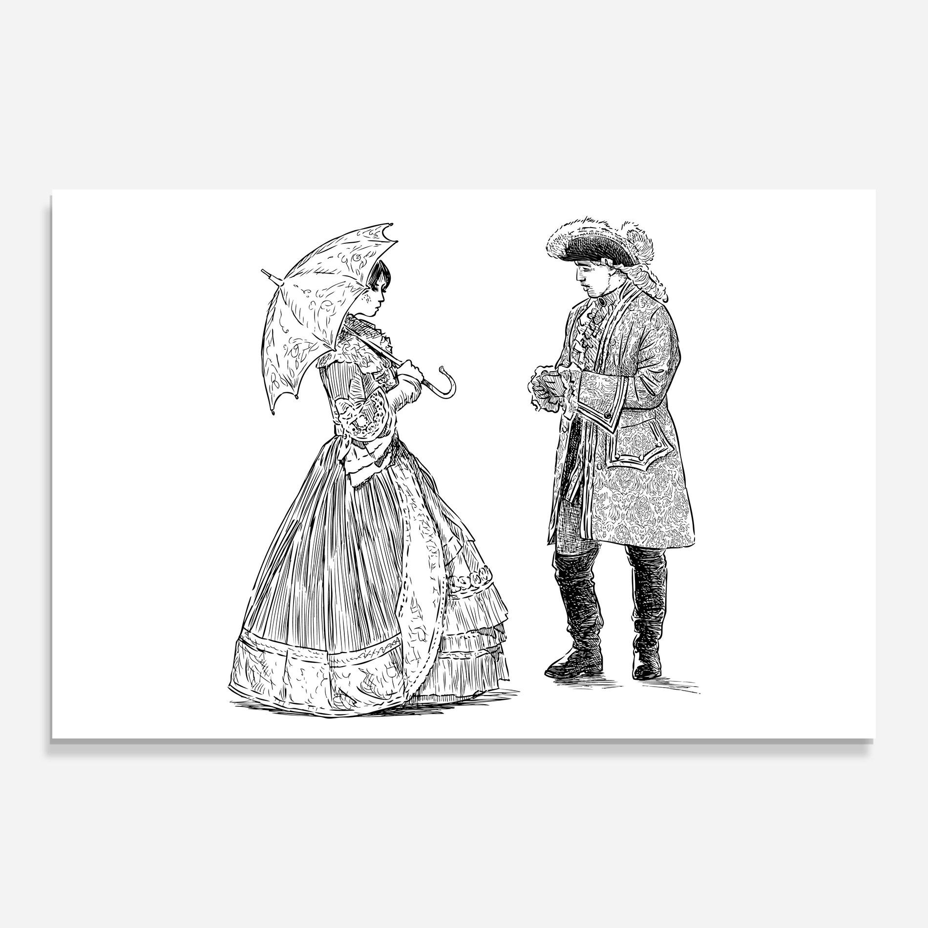 Üvegkép Century Couple mockup 0