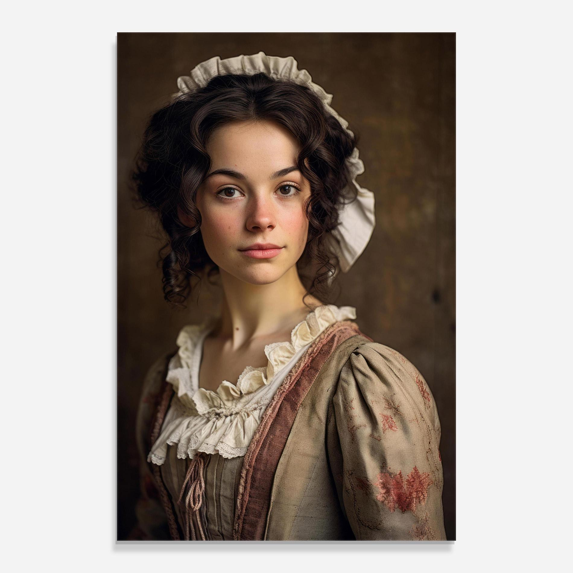 Üvegkép Light Green Dress mockup 0