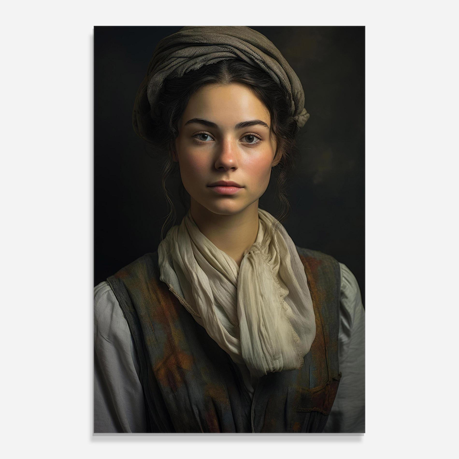 Üvegkép Vintage Pink Lips mockup 0