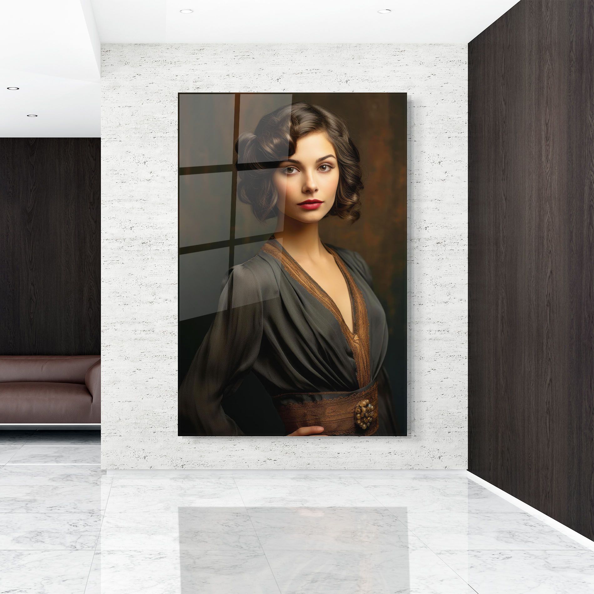 Black Vintage Dress mockup 9