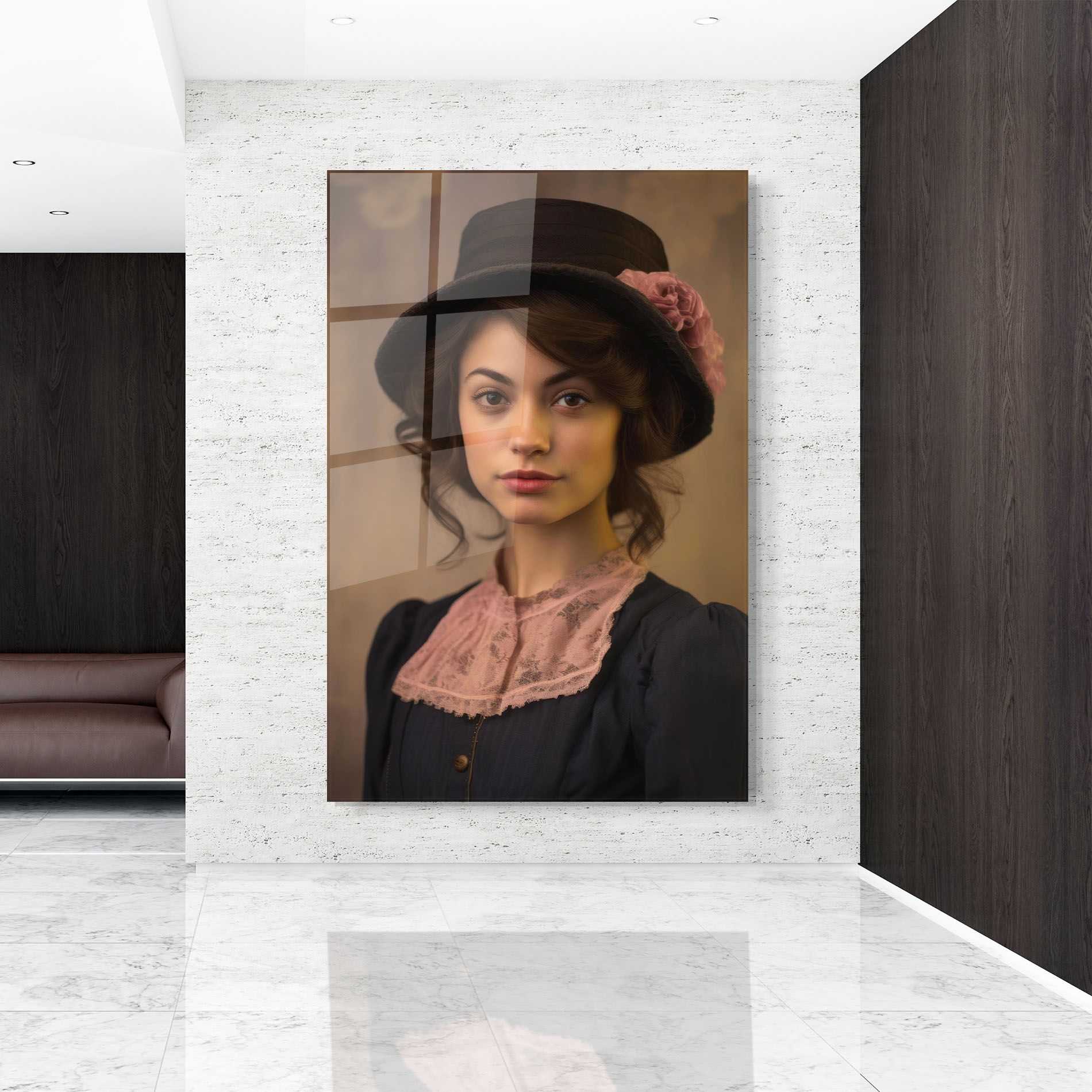 Dark Blue Dress mockup 9