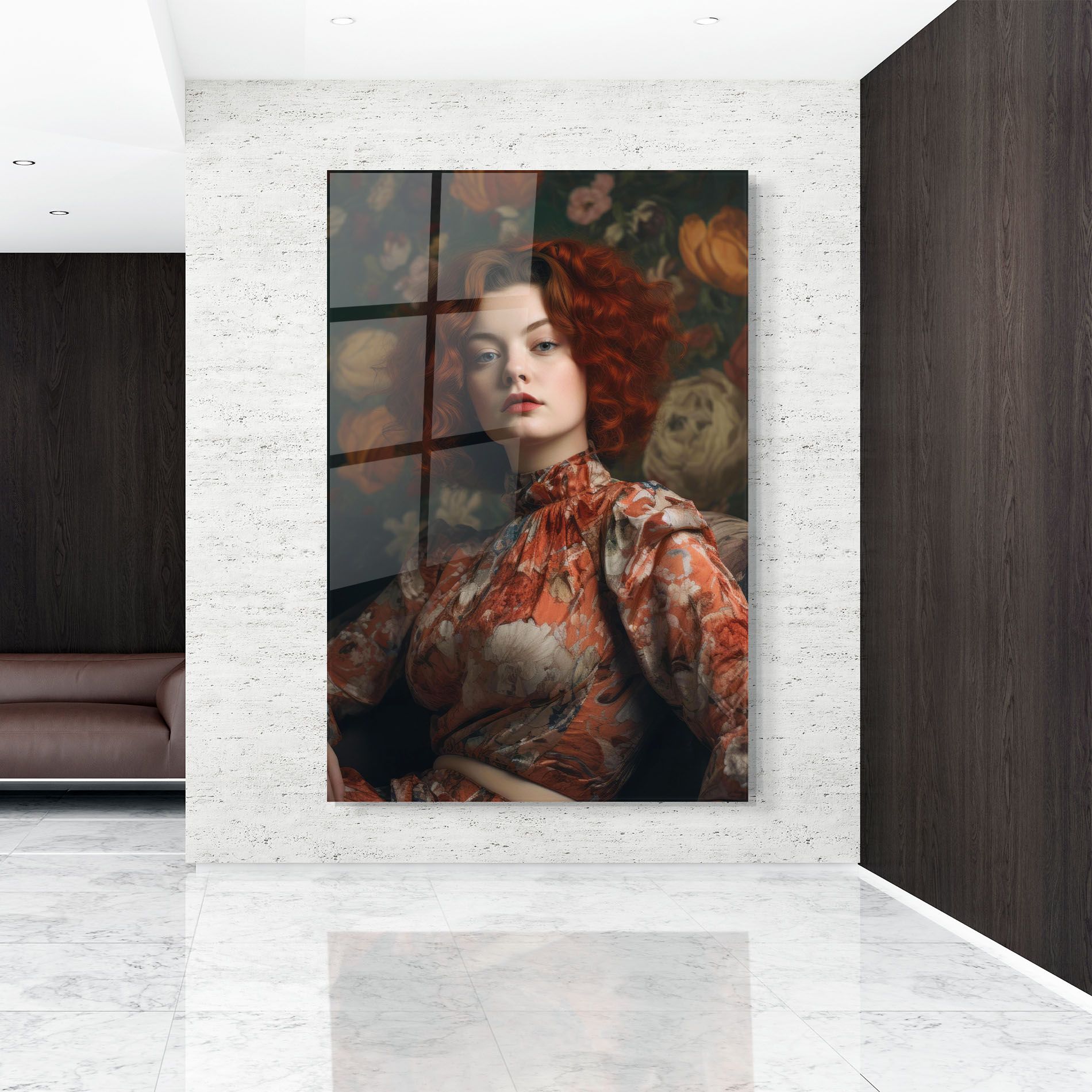 Red Vintage Hair mockup 9