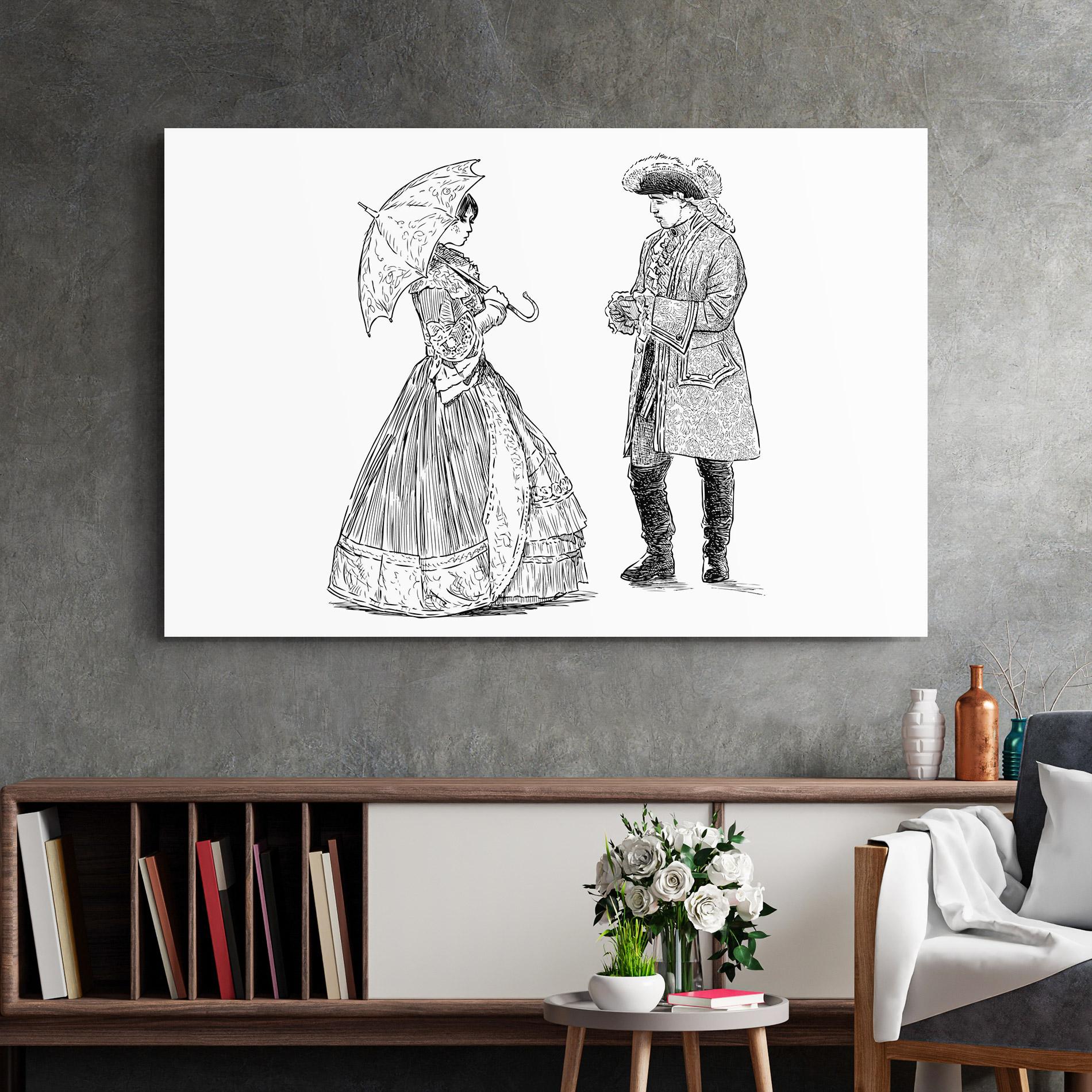 Üvegkép Century Couple mockup 2