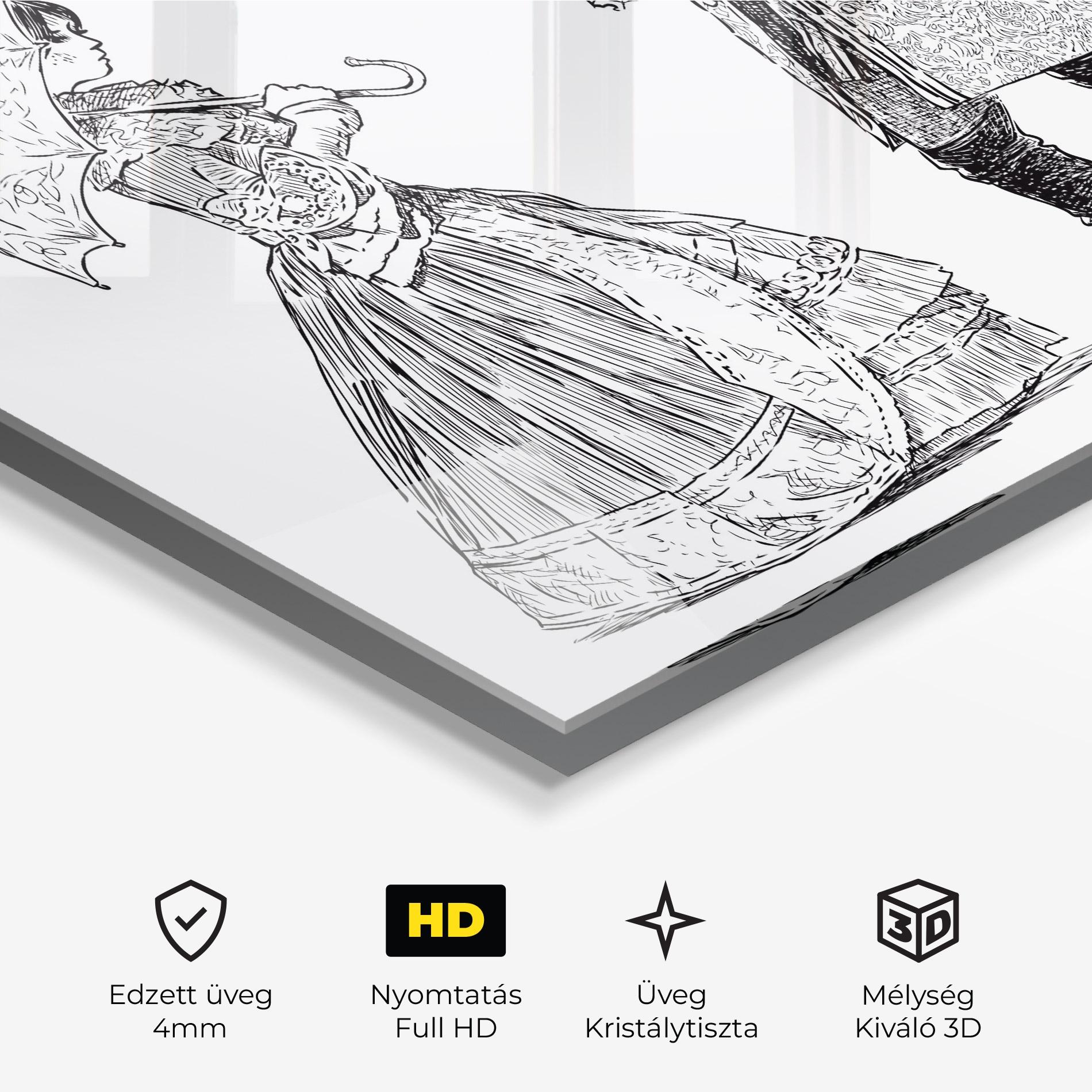 Üvegkép Century Couple mockup 3