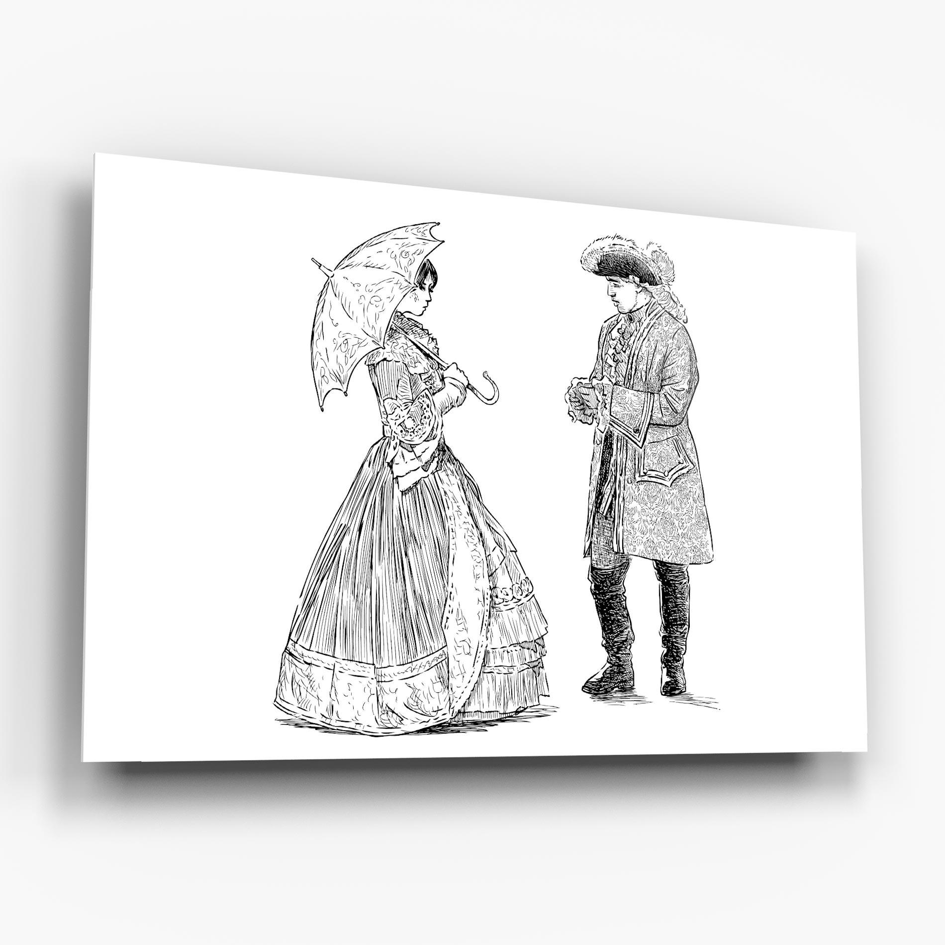 Üvegkép Century Couple mockup 6