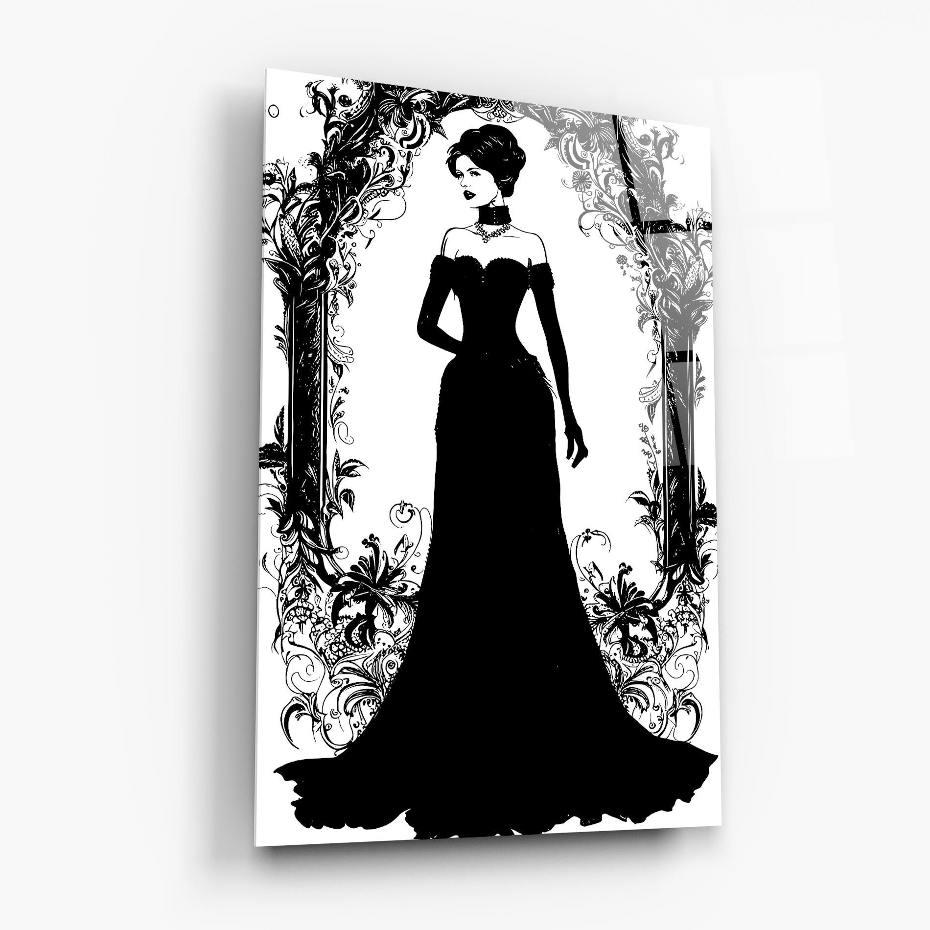 Long Vintage Dress mockup 6