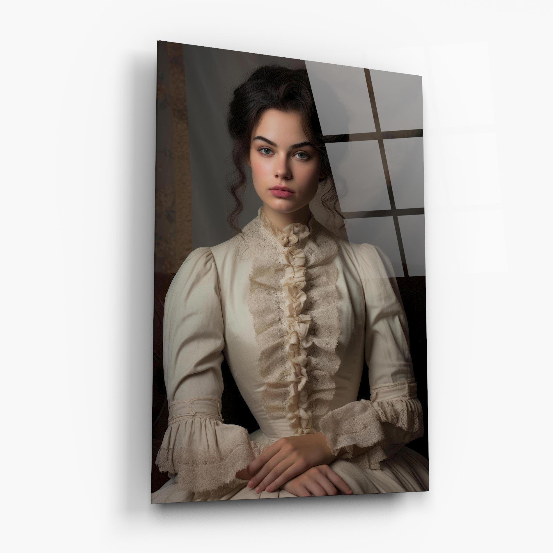 Üvegkép Pretty Vintage Dress mockup 6