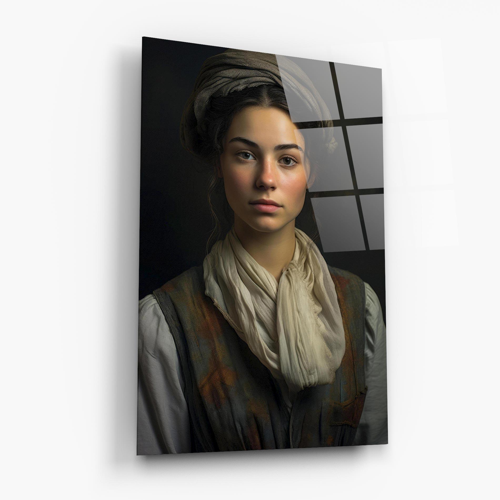 Üvegkép Vintage Pink Lips mockup 6