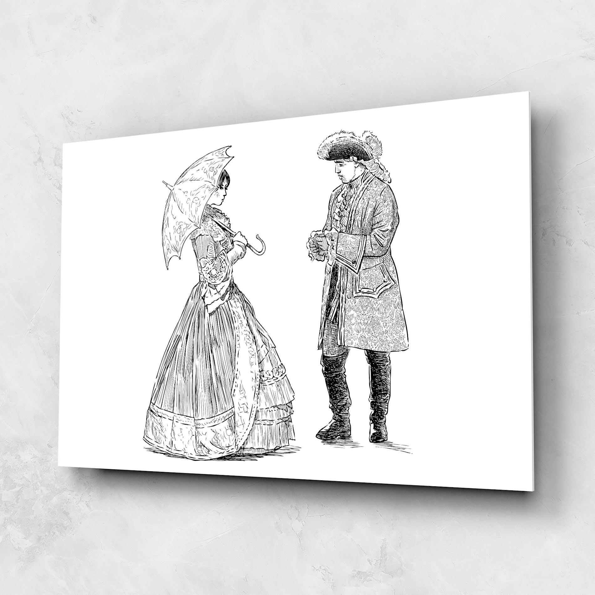 Üvegkép Century Couple mockup 1