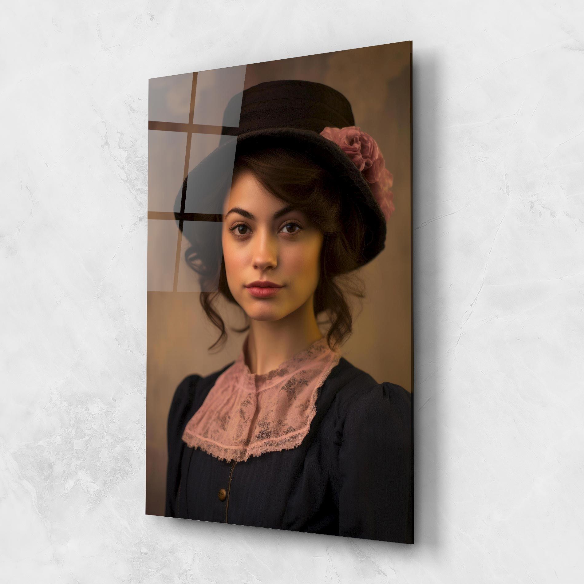 Dark Blue Dress mockup 1