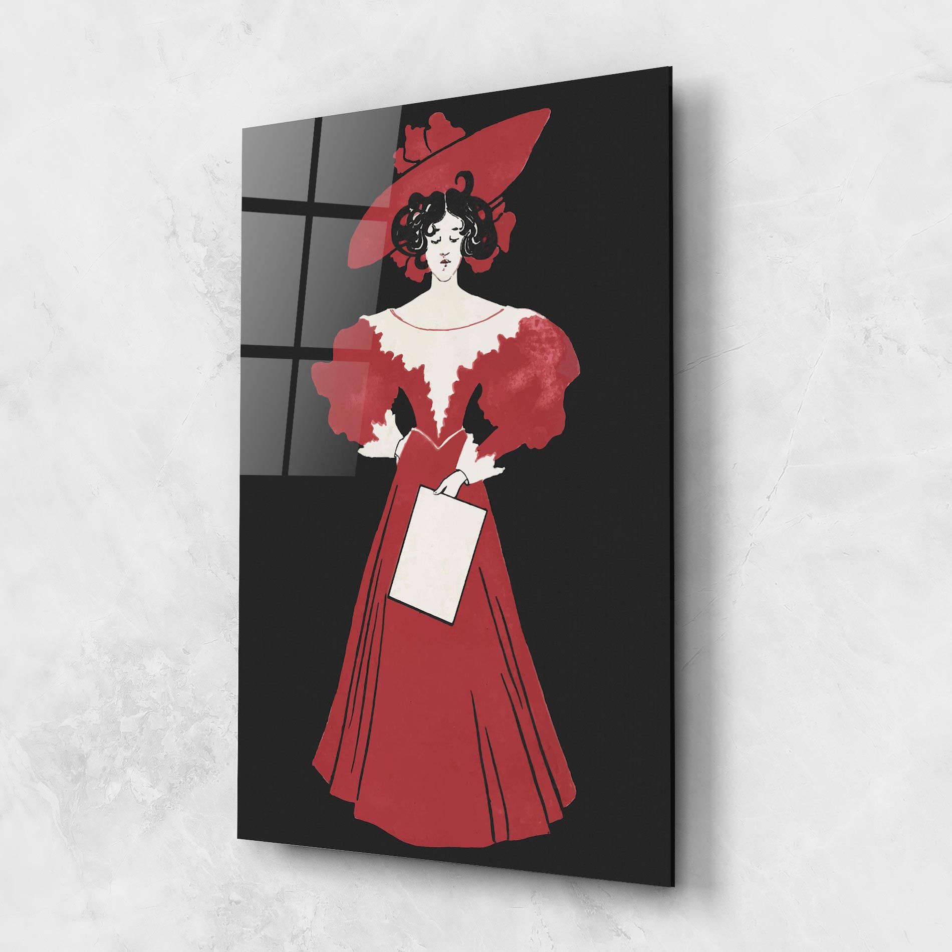 Old Red Dress mockup 1