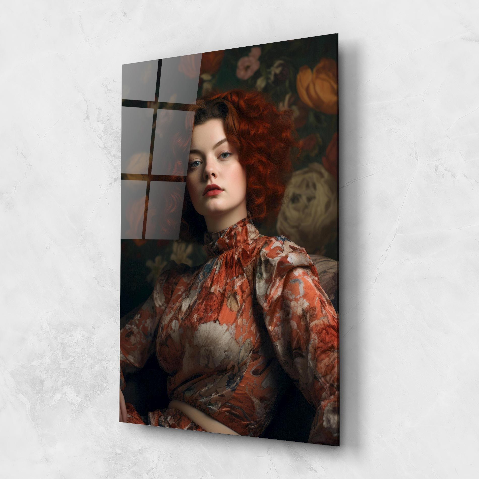 Red Vintage Hair mockup 1