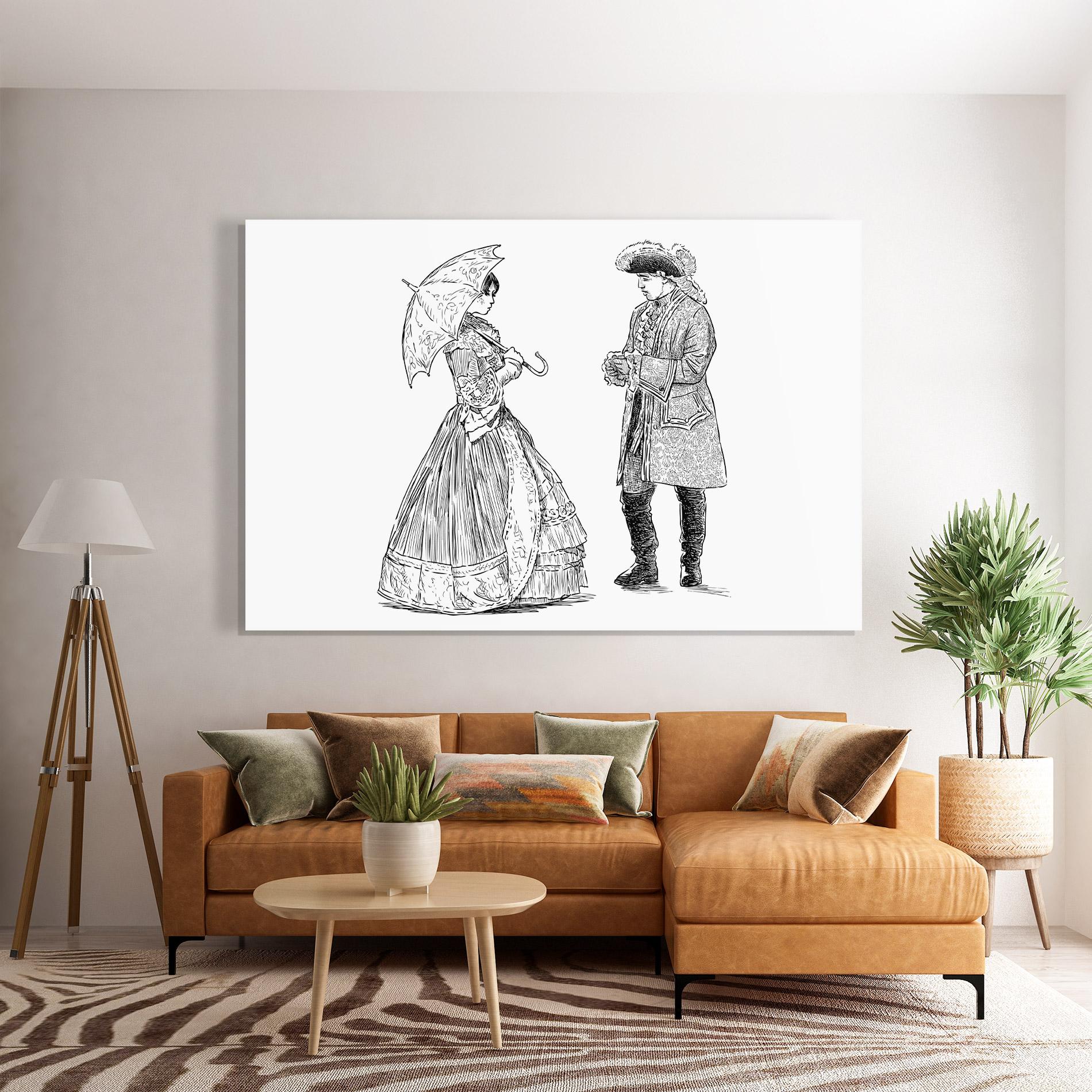 Üvegkép Century Couple mockup 7
