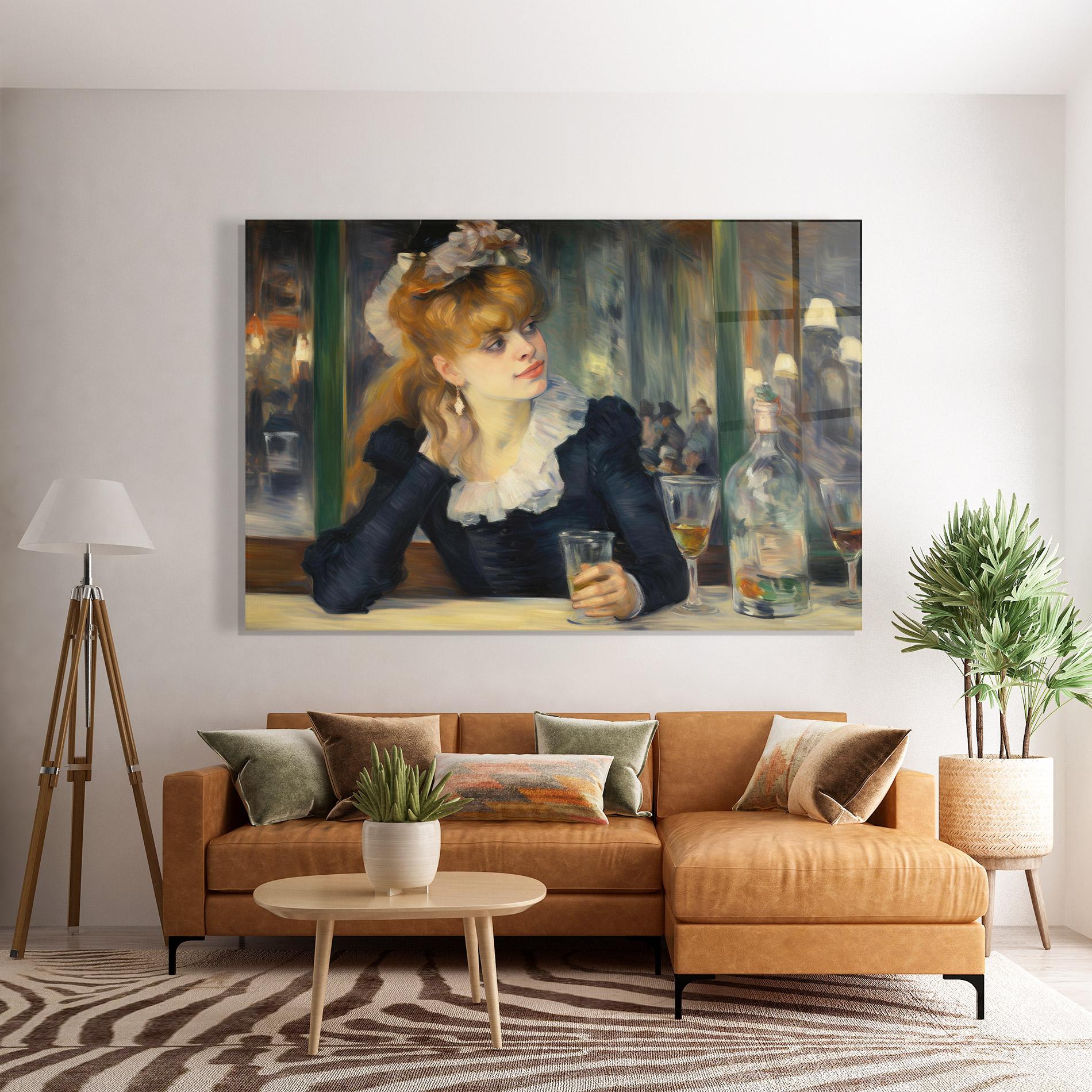 Üvegkép Elegant Vintage Fashion mockup 7