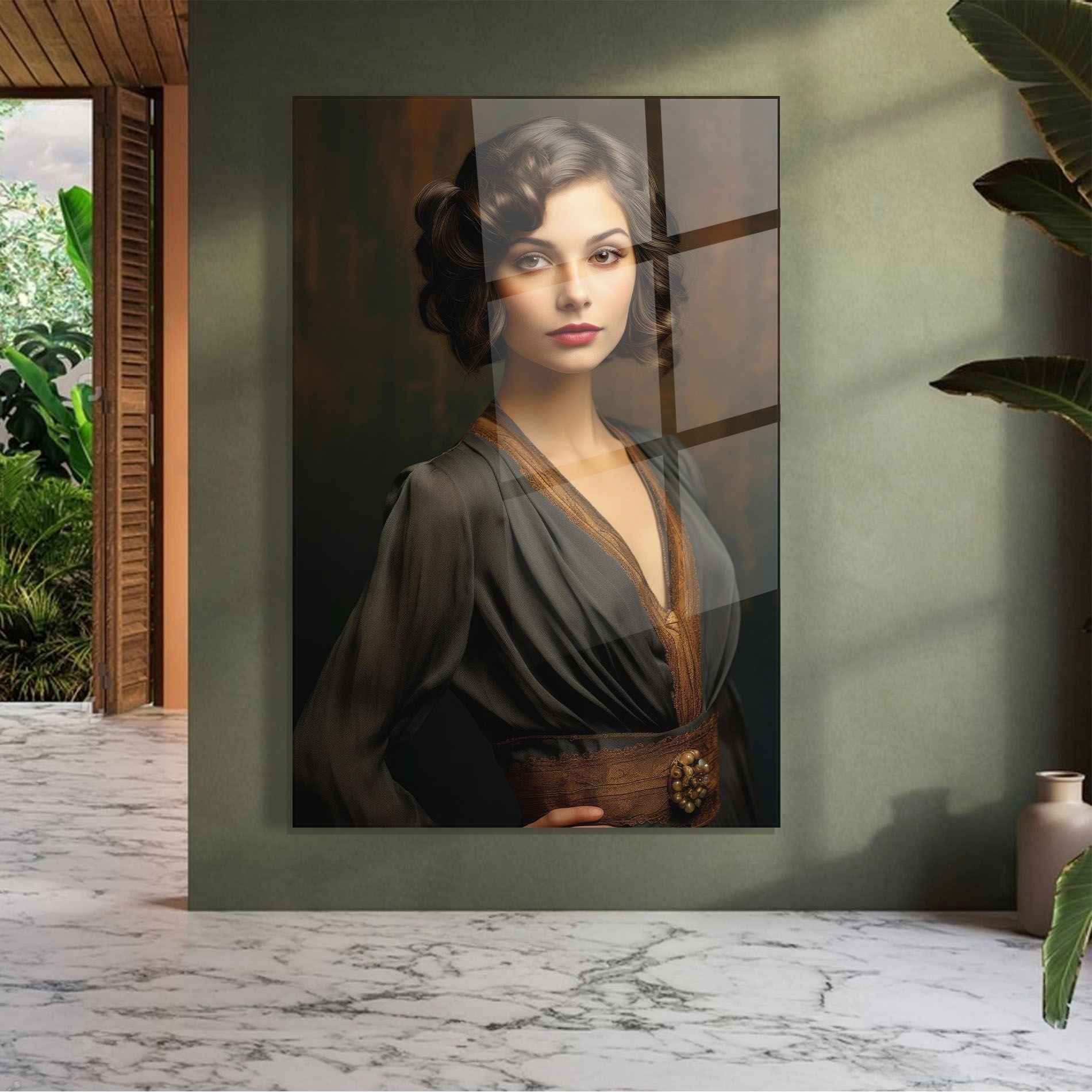 Black Vintage Dress mockup 7