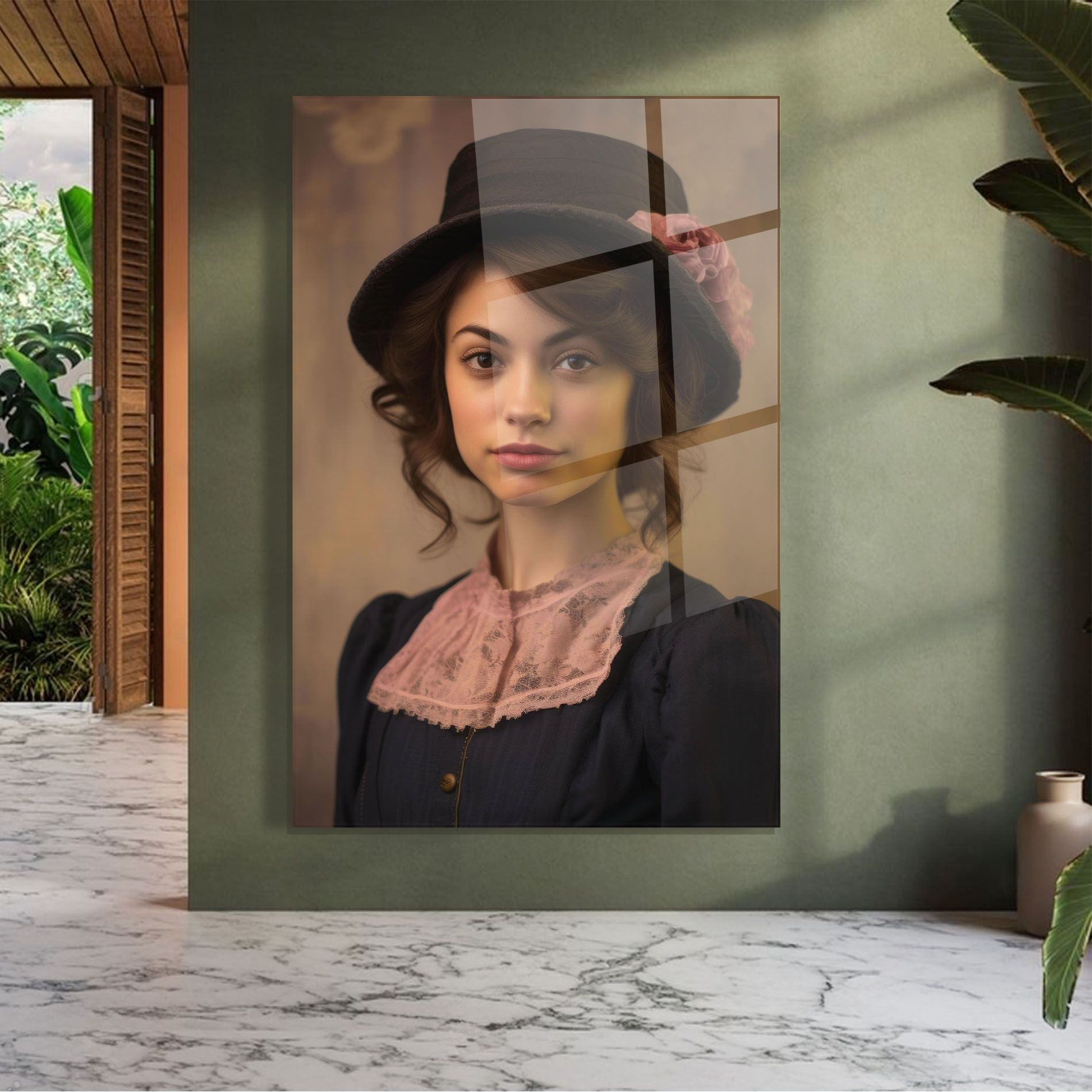 Dark Blue Dress mockup 7