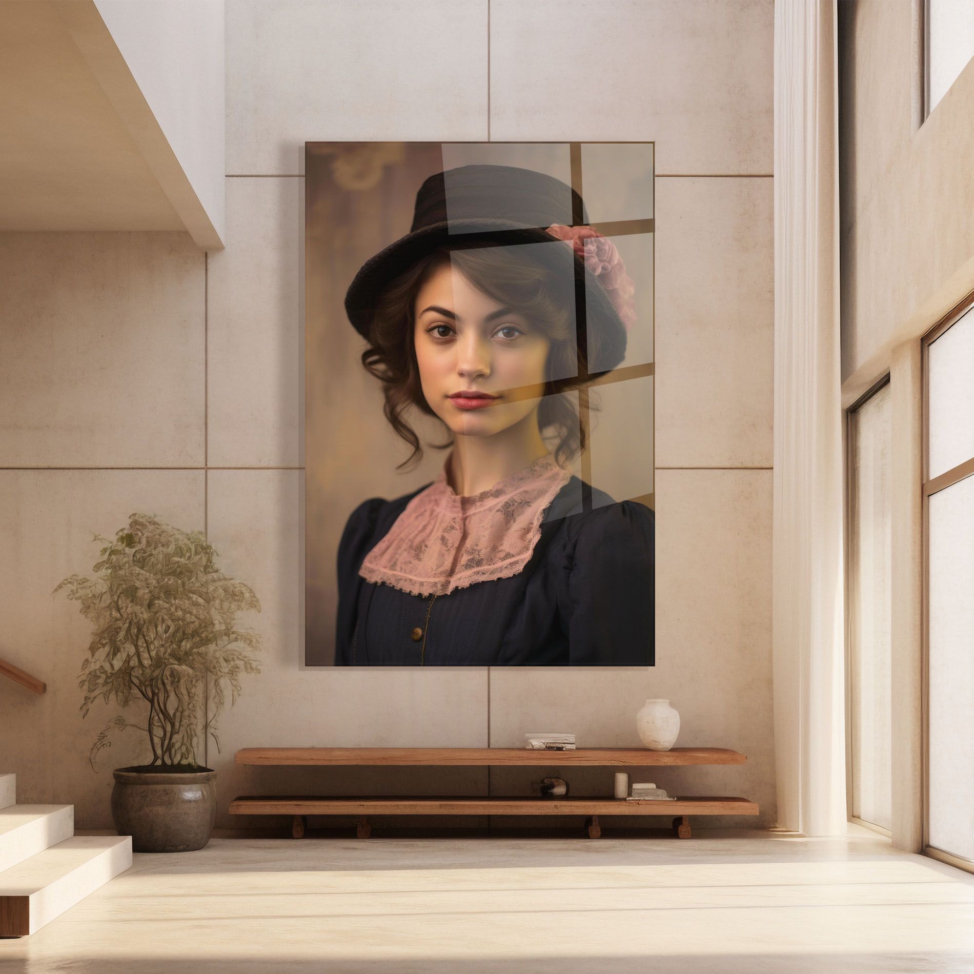 Dark Blue Dress mockup 8