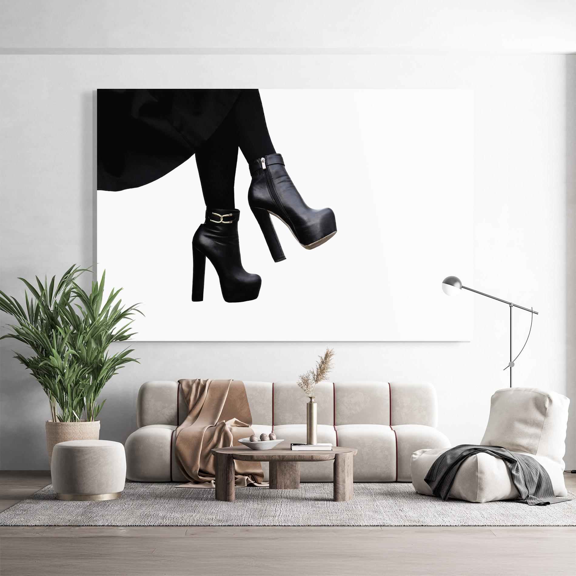 Üvegkép High Heeled Boots mockup 9
