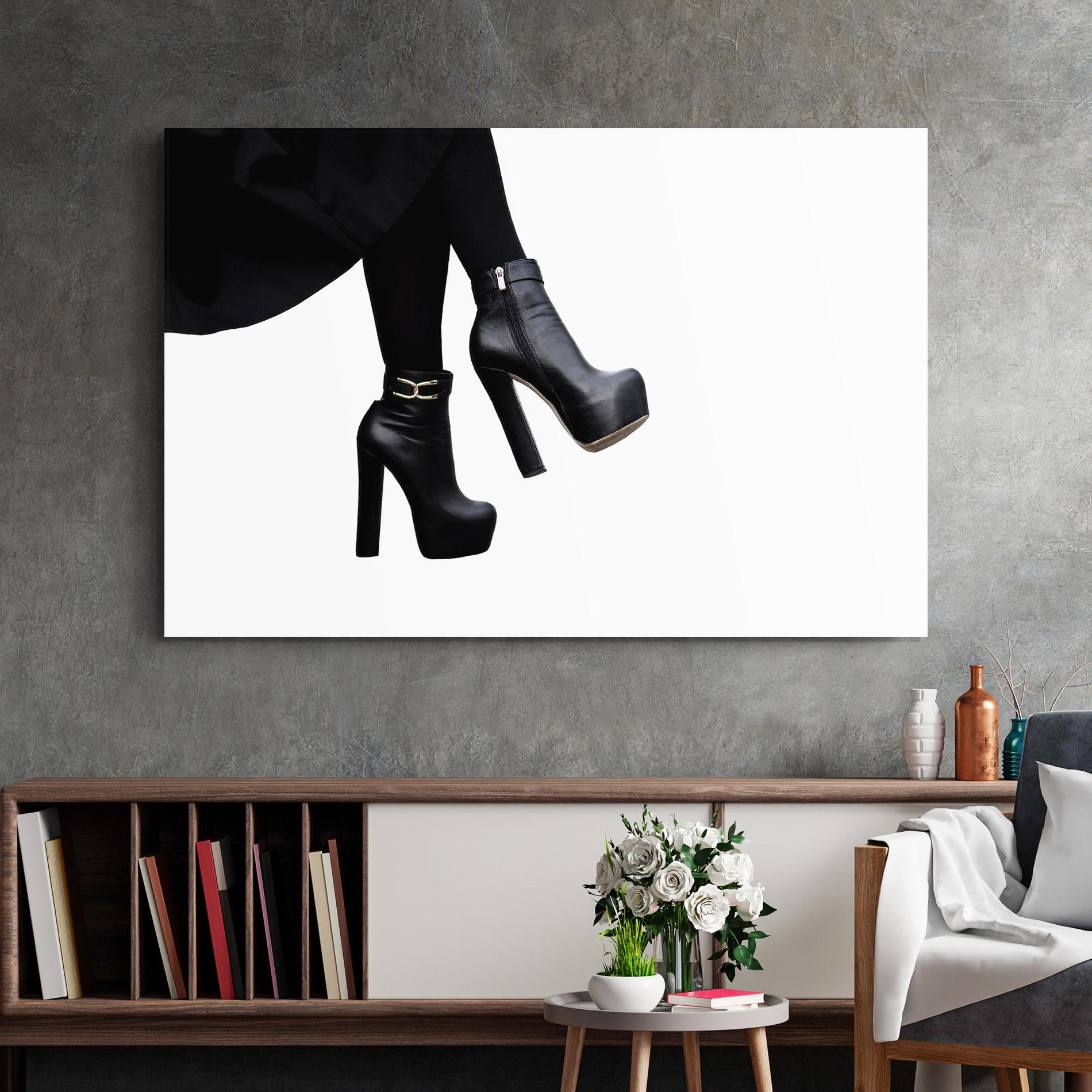 Üvegkép High Heeled Boots mockup 2