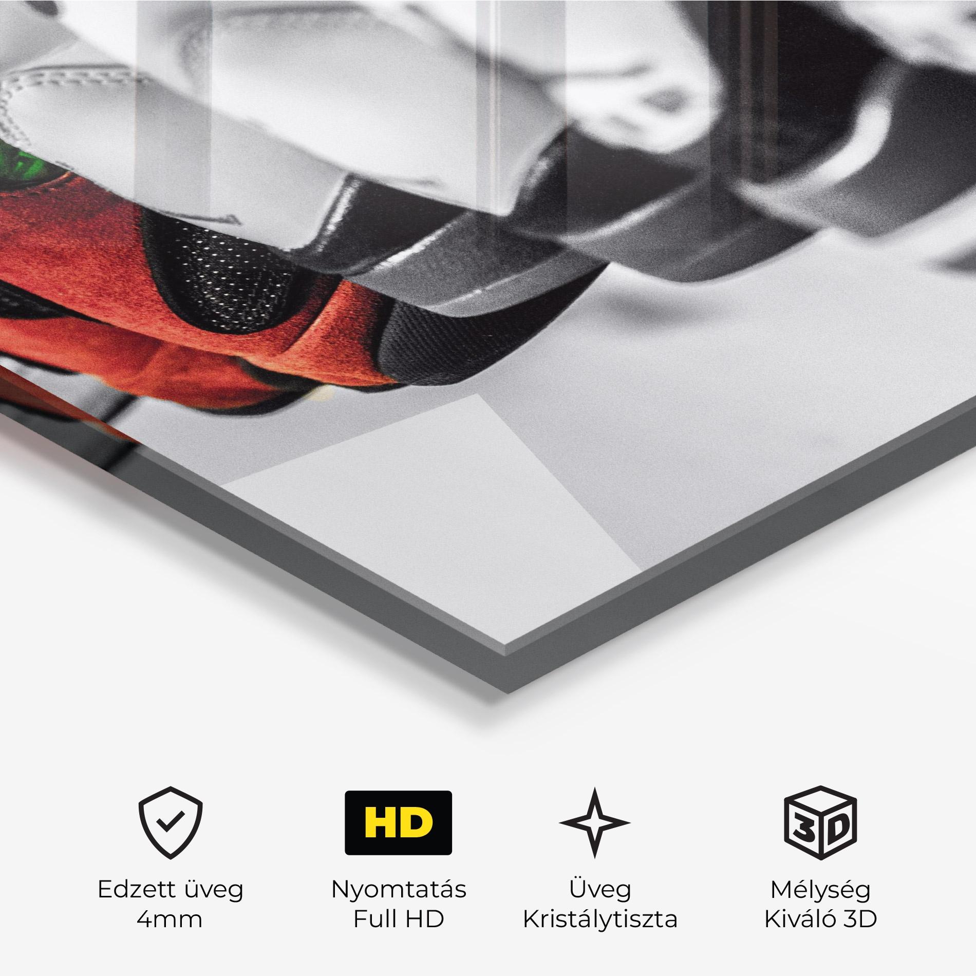 Üvegkép Shoes Mix mockup 3