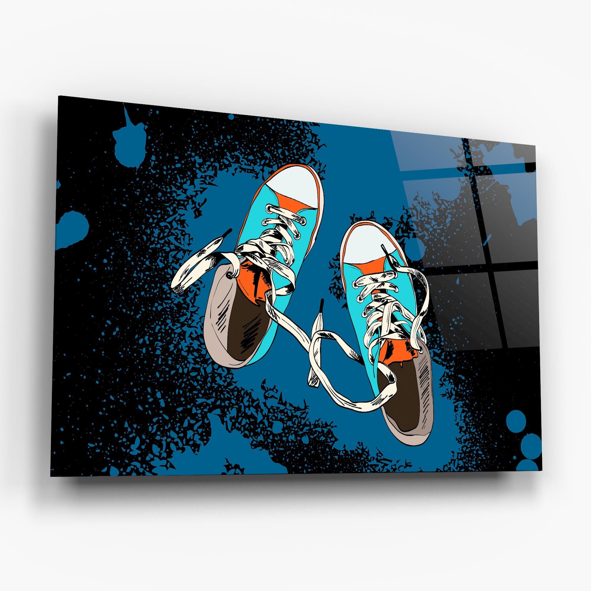 Blue Shoes Splash mockup 6