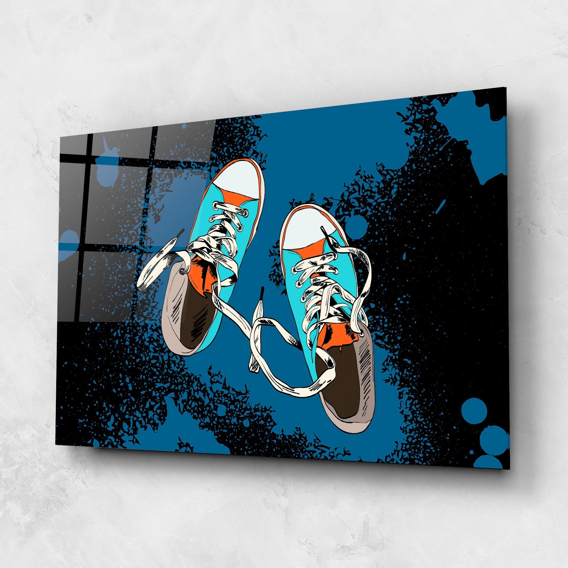 Blue Shoes Splash mockup 1