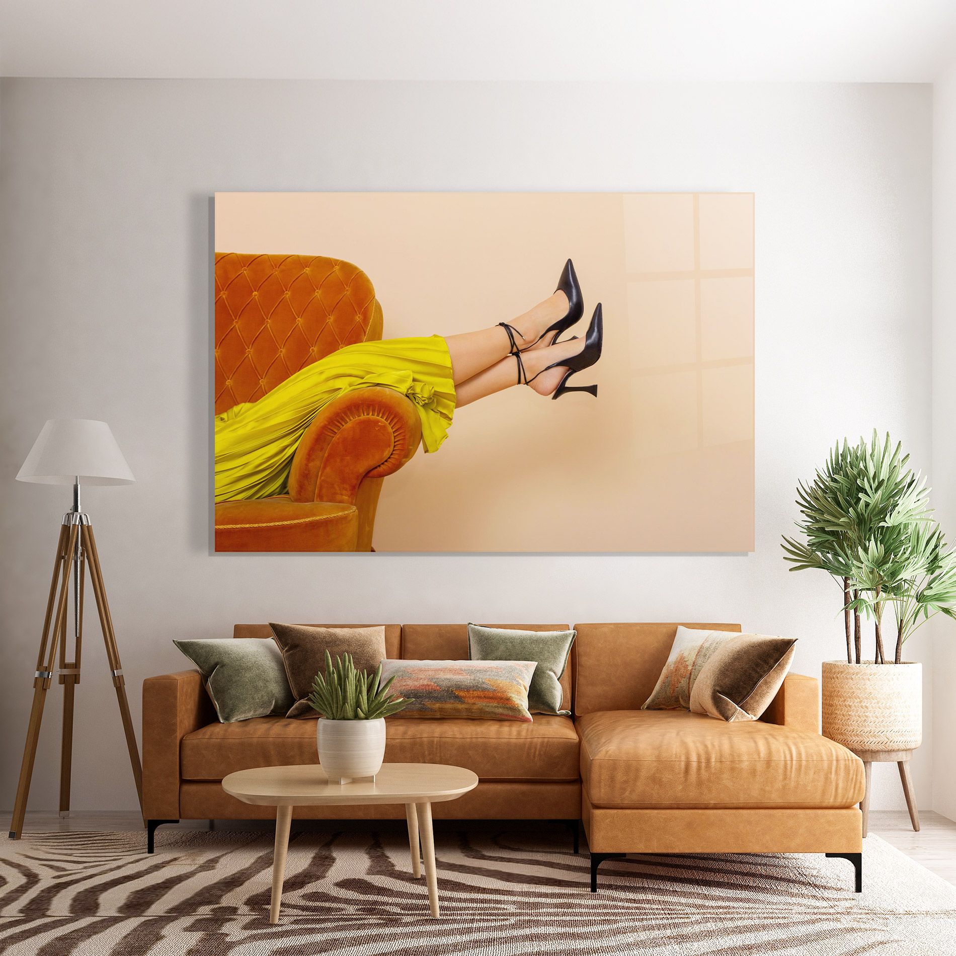 Black Heals On Cream mockup 7