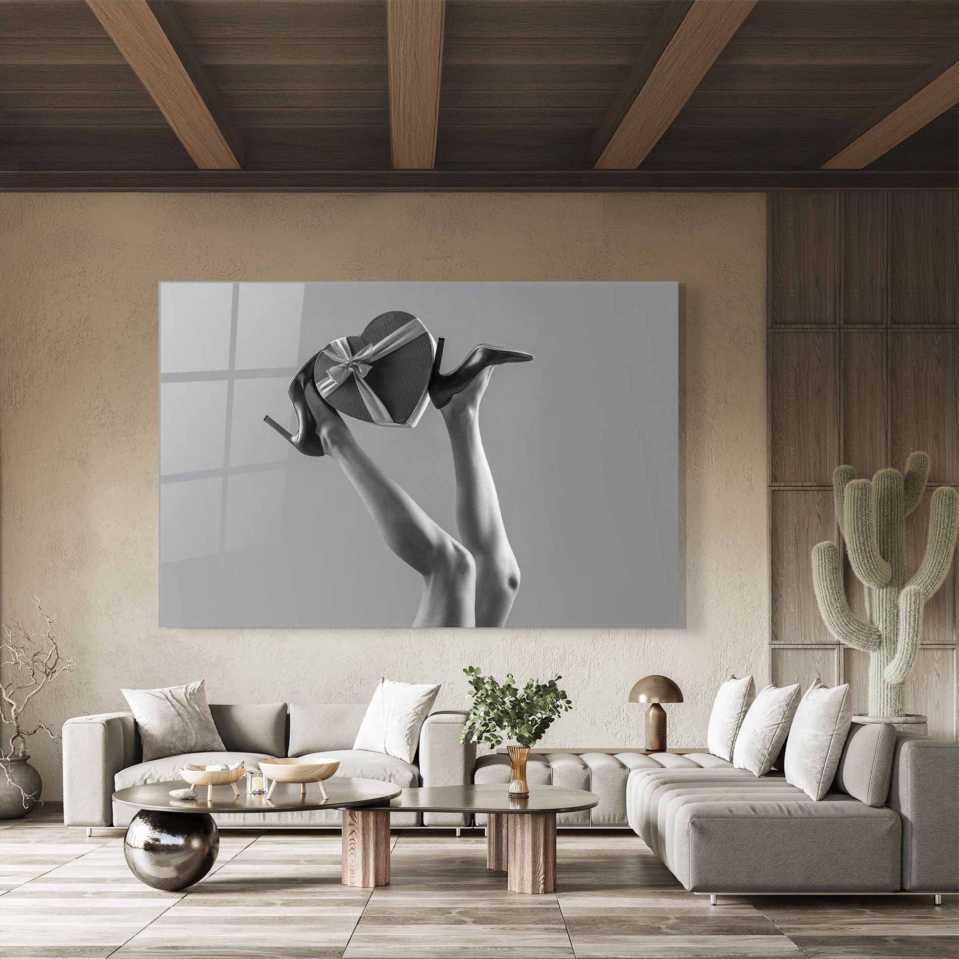 Heart Shaped Gift mockup 8