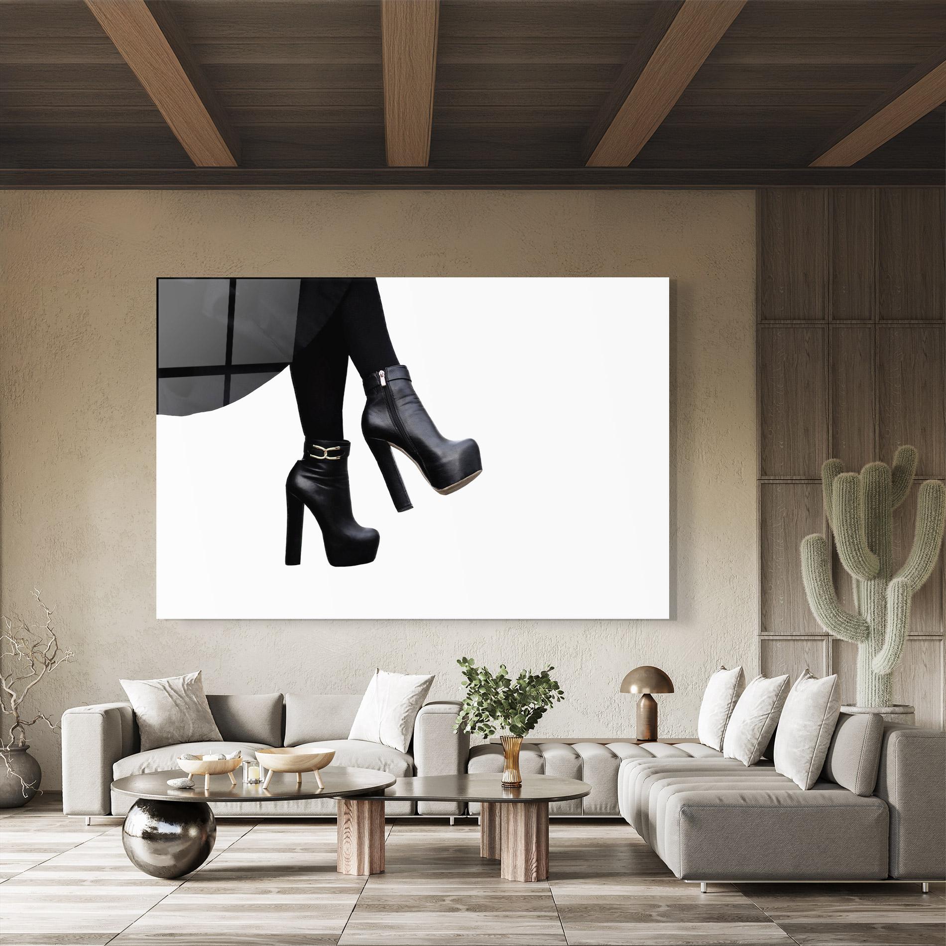 Üvegkép High Heeled Boots mockup 8