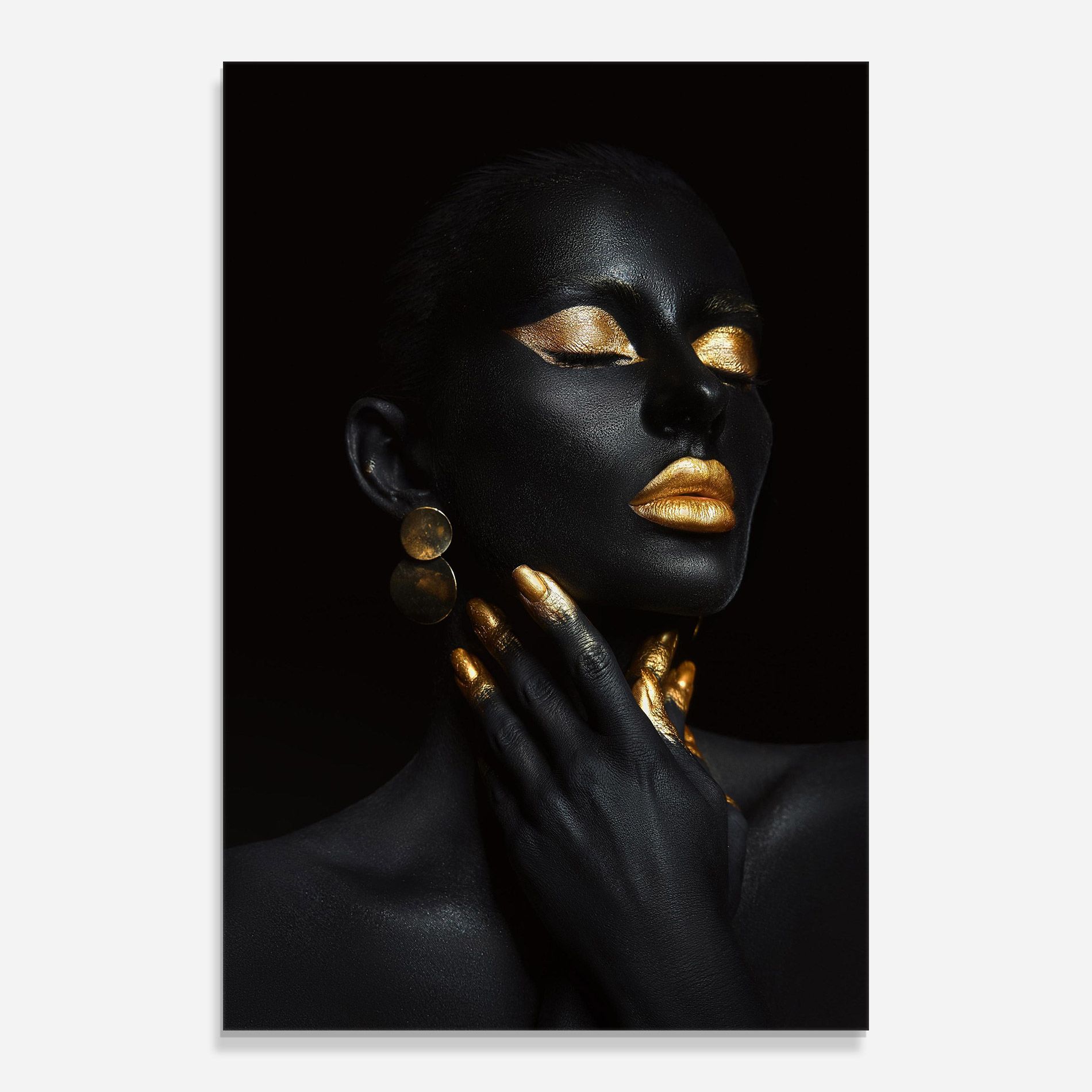 Eyelids Gold Makeup mockup 0
