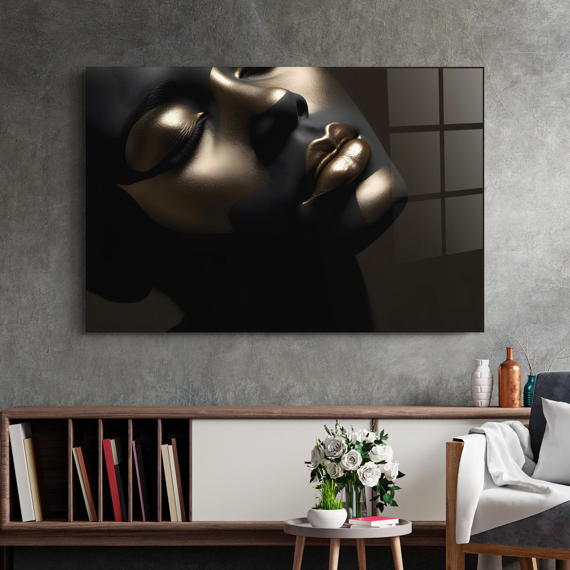 Dark Gold Face mockup 2