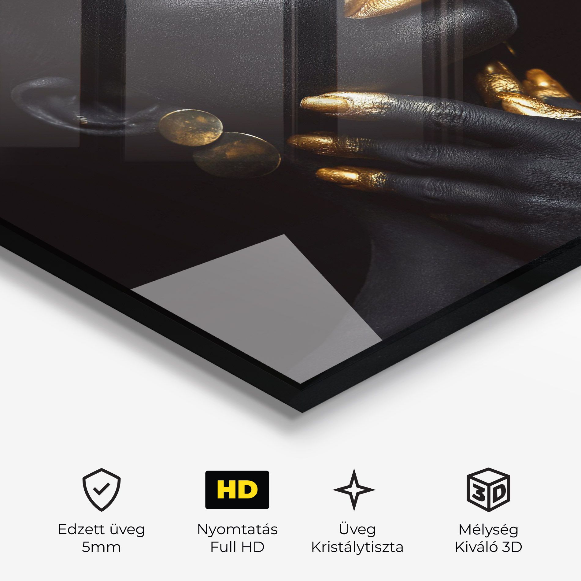 Eyelids Gold Makeup mockup 3