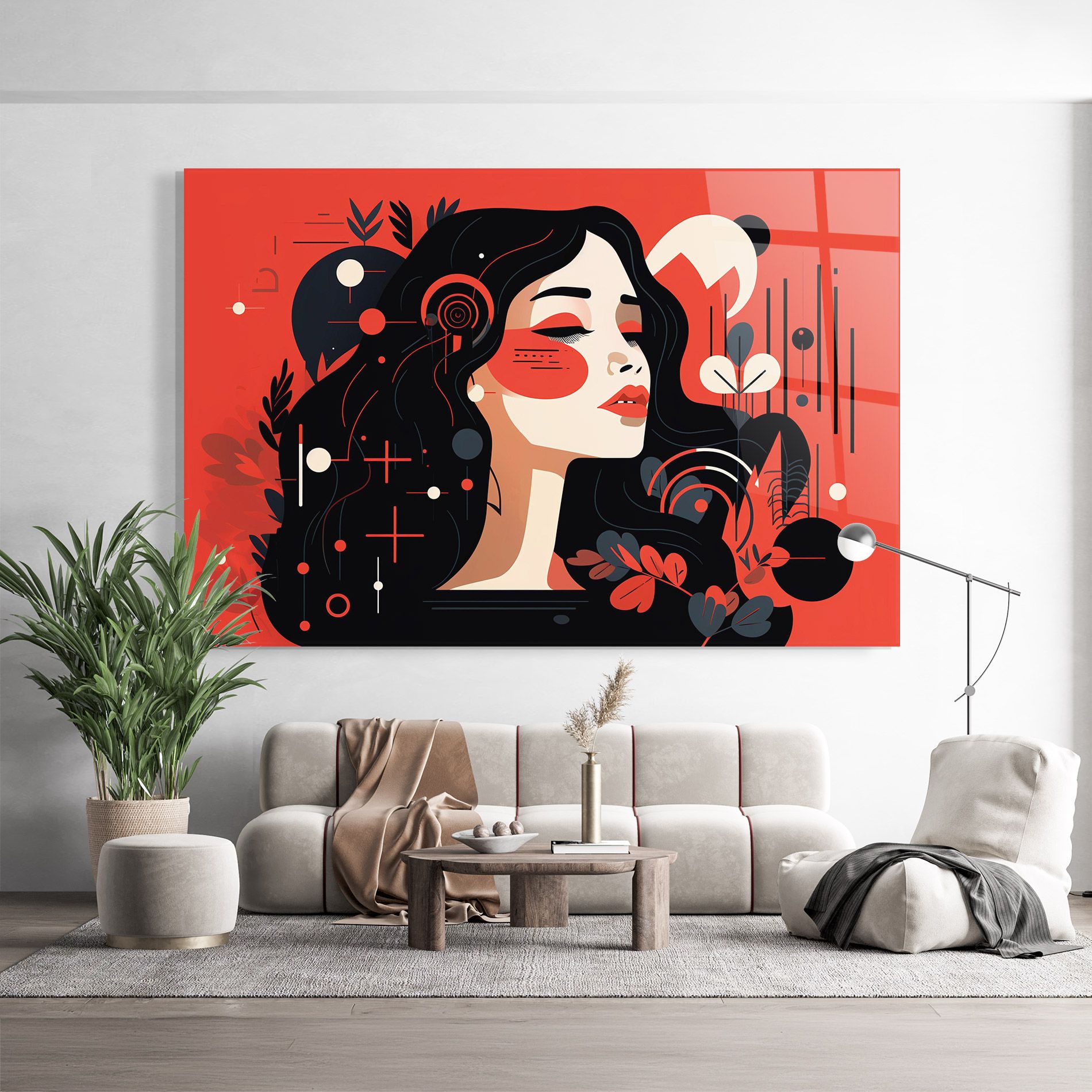 Female Beauty Portrait mockup 9