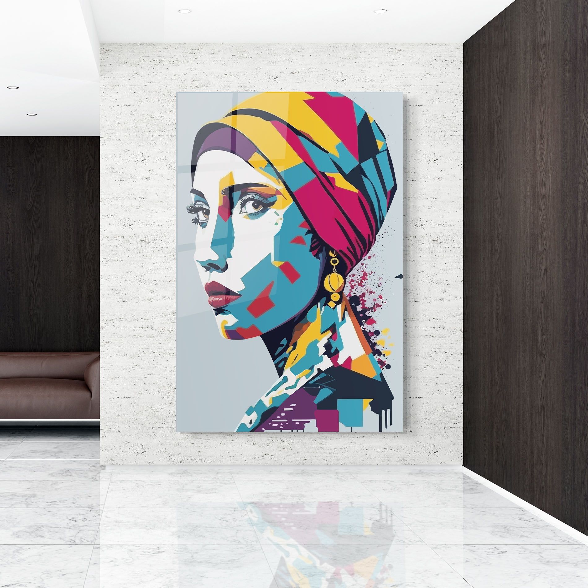 Long Face Woman mockup 9