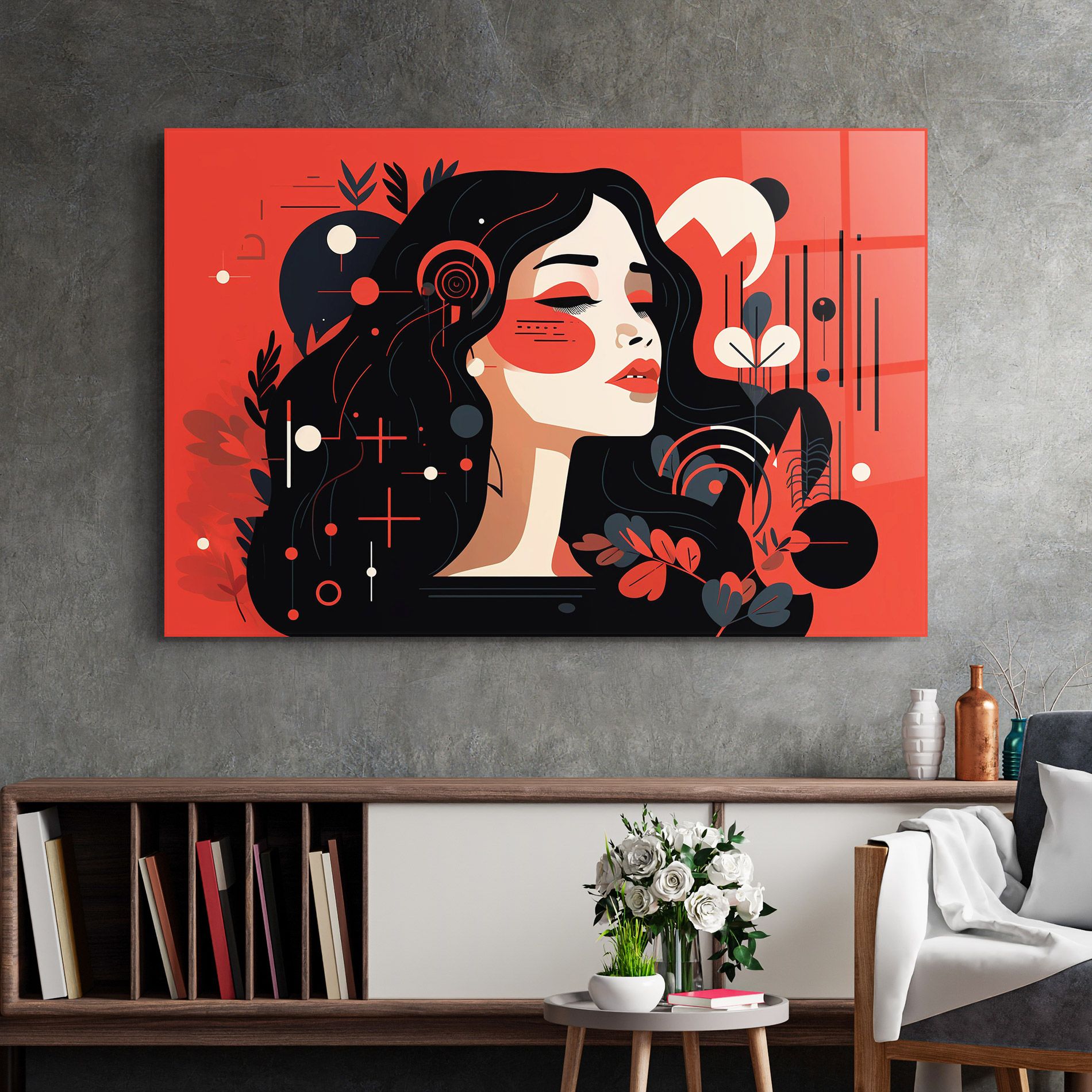 Female Beauty Portrait mockup 2