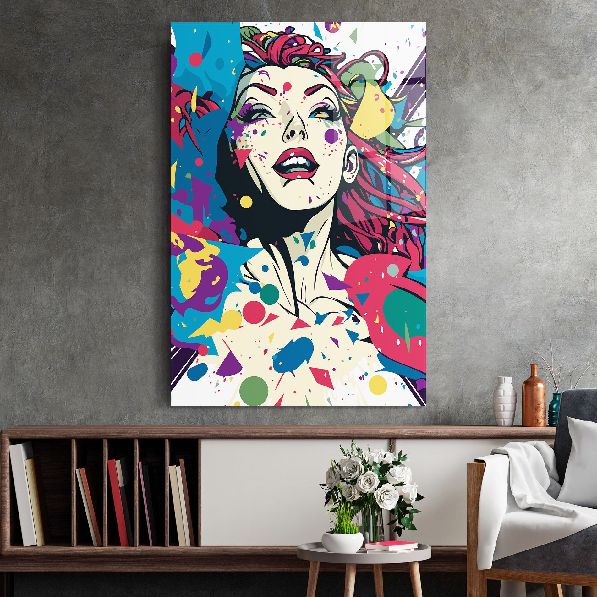 Fictional Woman mockup 2