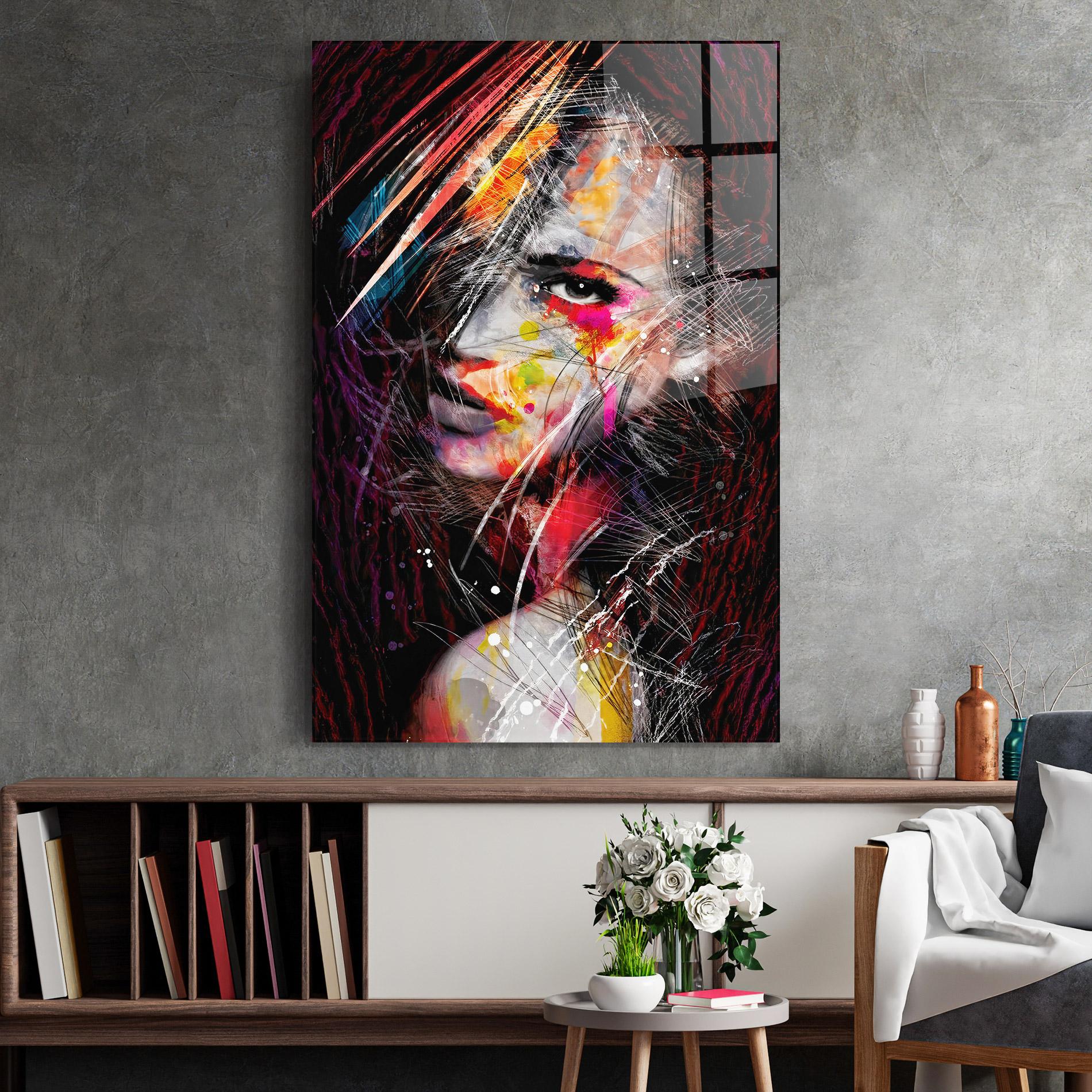 Üvegkép Strong Minded mockup 2