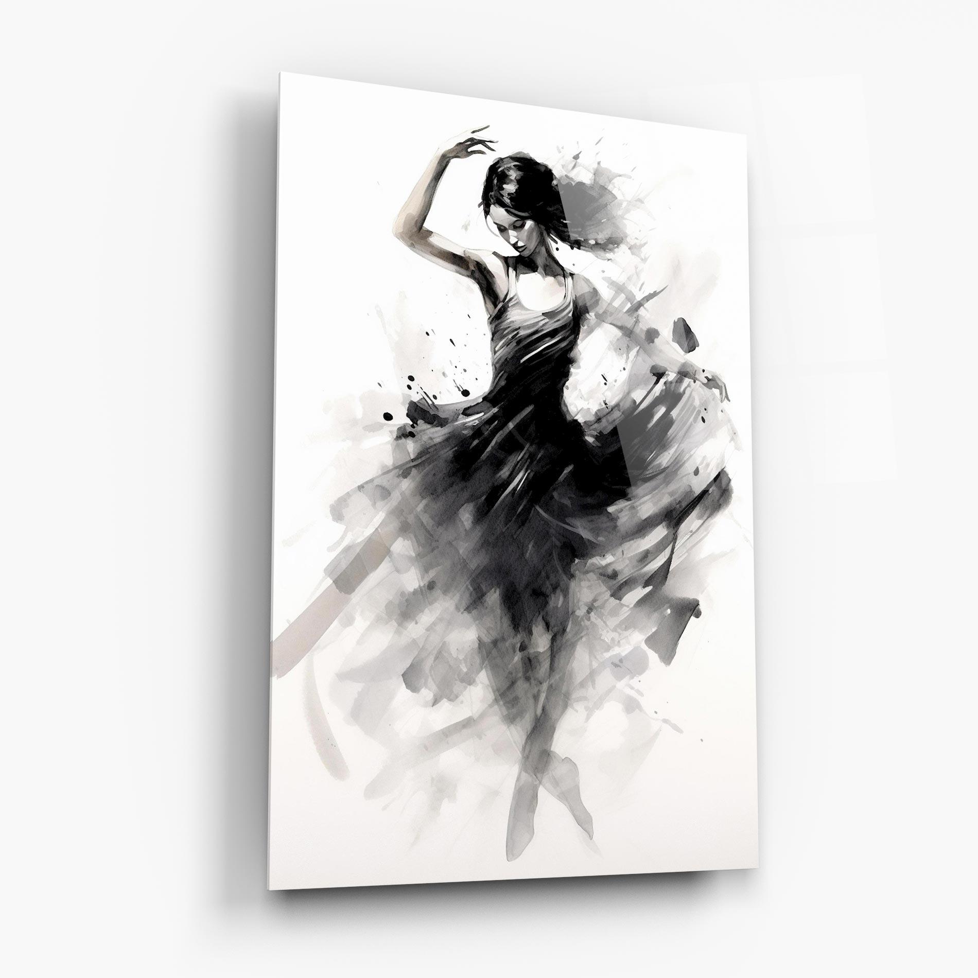 Üvegkép Dancing Woman mockup 6