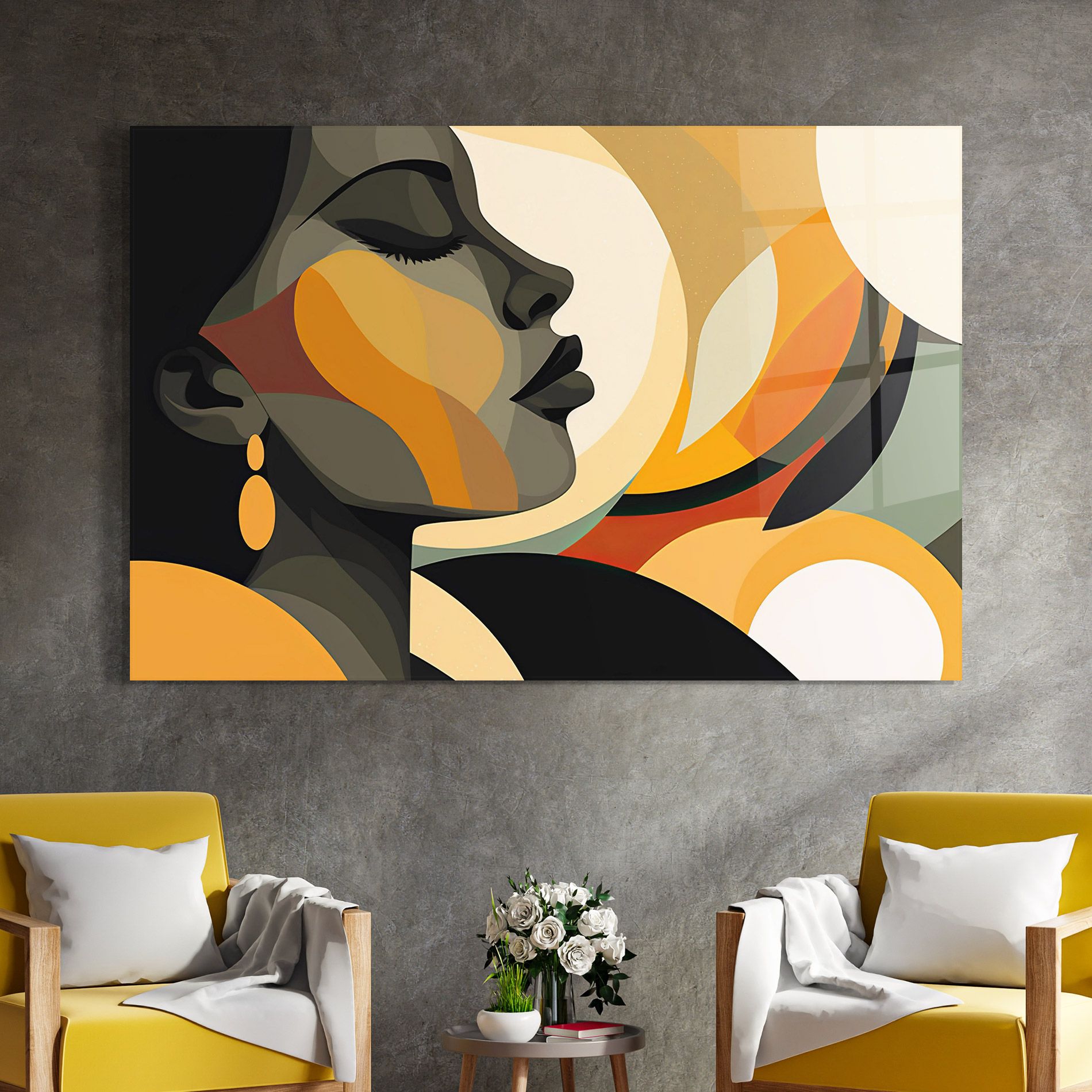 Dreamy Graphic Girl mockup 4