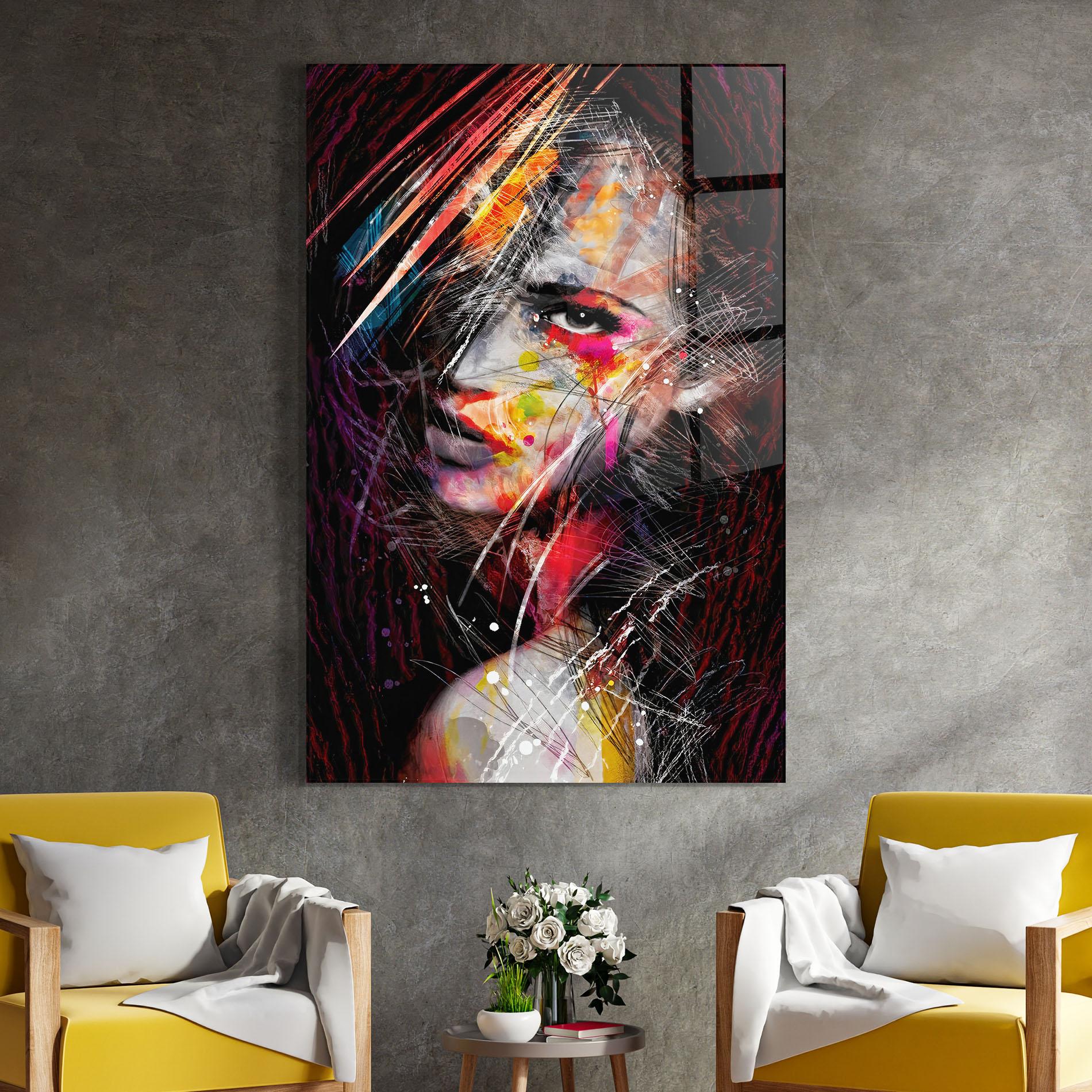 Üvegkép Strong Minded mockup 4