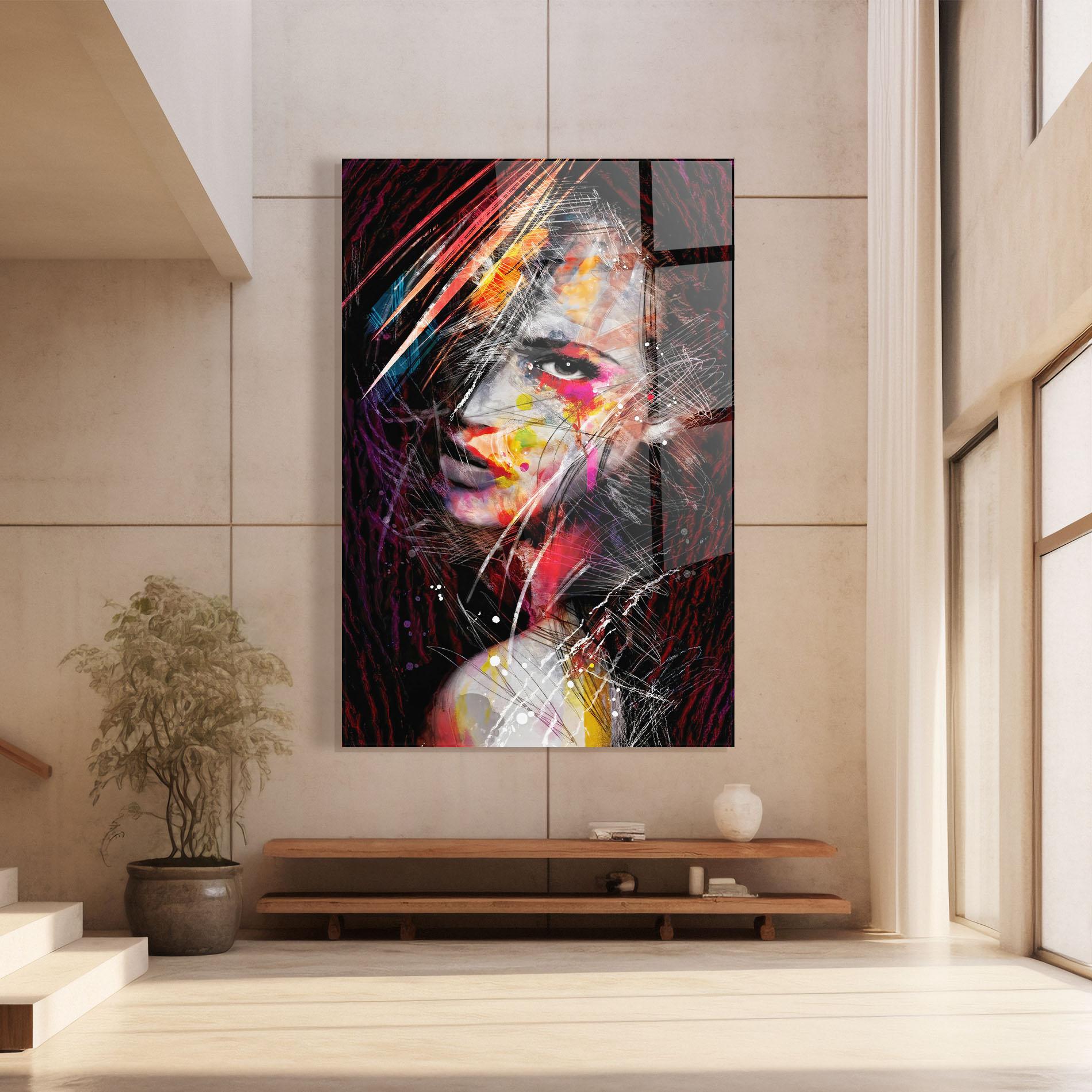 Üvegkép Strong Minded mockup 8