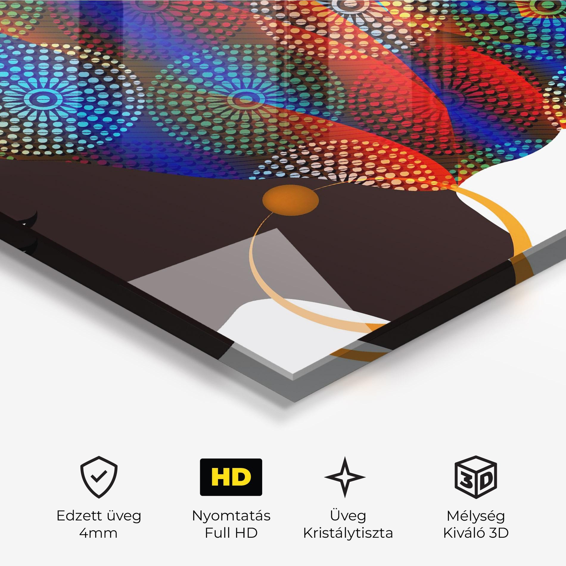 Üvegkép Afro Hairstyle mockup 3