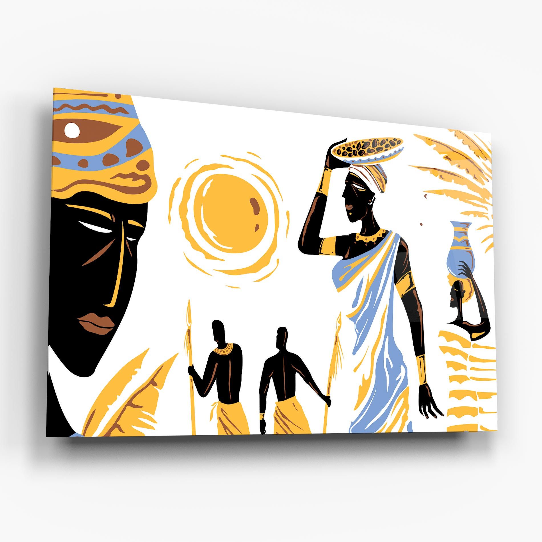 African Drawing mockup 6