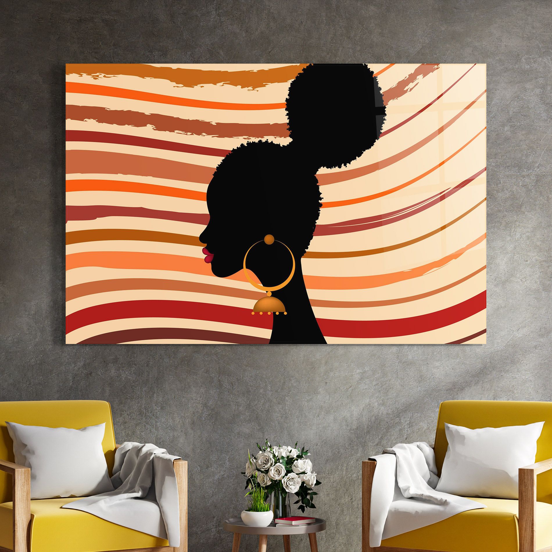 African Hairstyle mockup 4