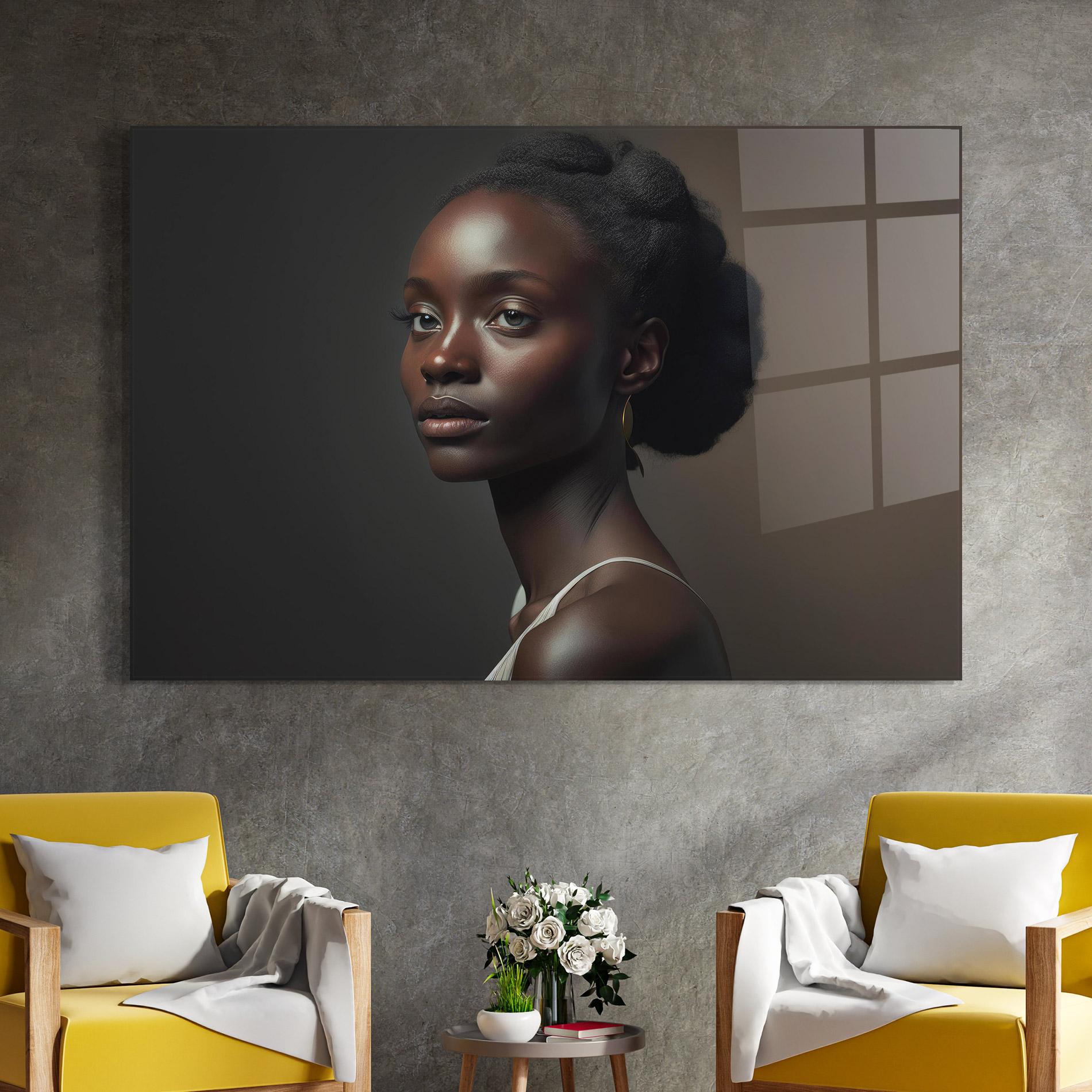 Üvegkép African Natural Makeup mockup 4