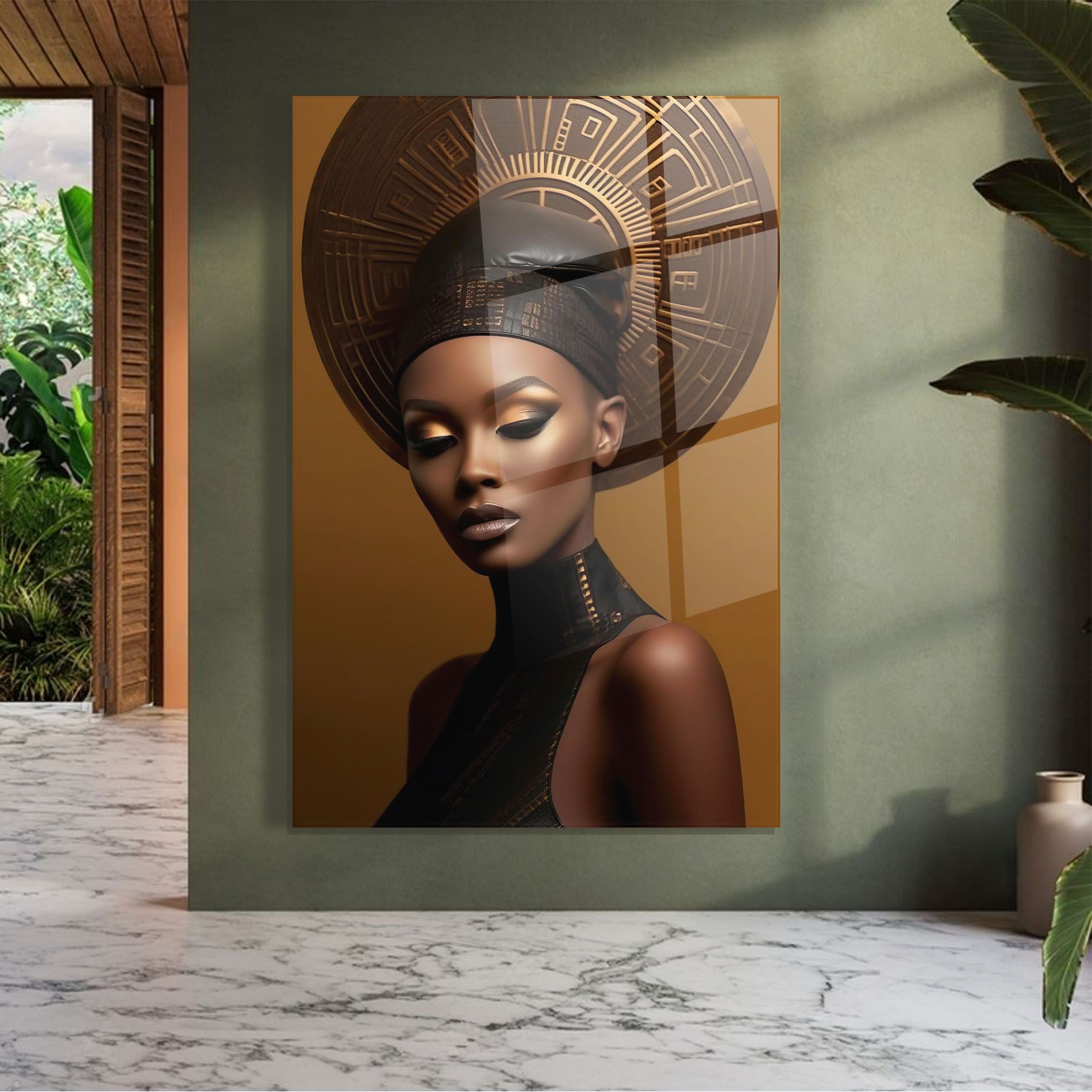 African Abstract Art mockup 7